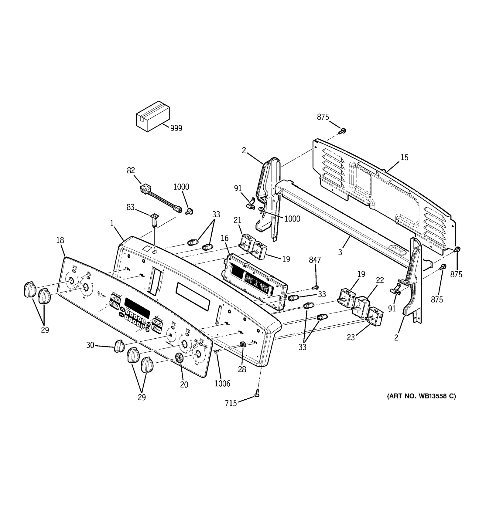 Touch Glass Wire Harness