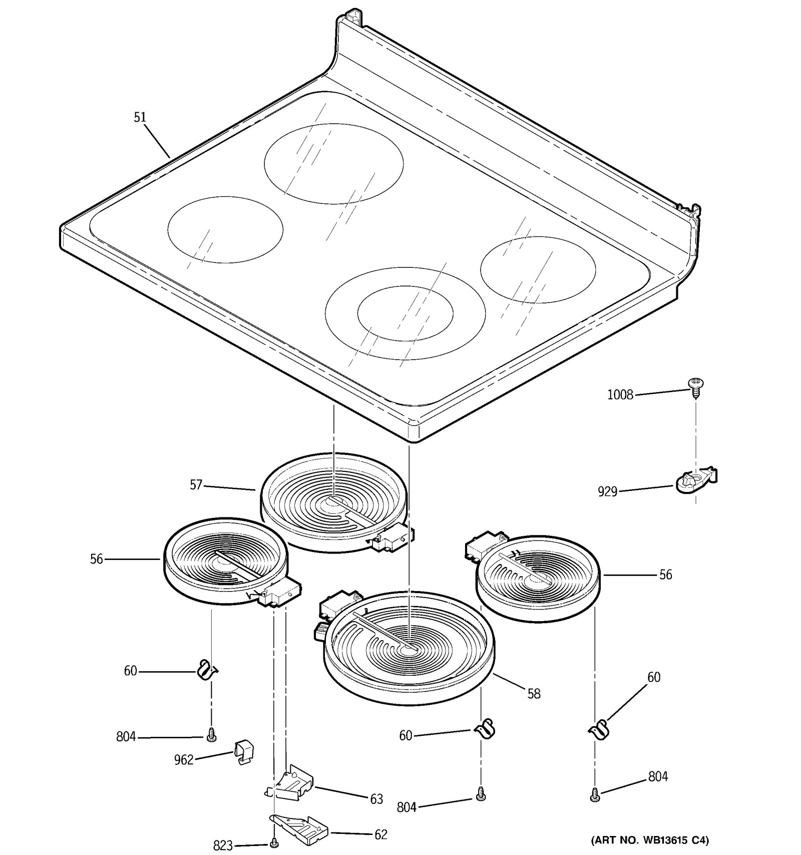Glass Top Assembly