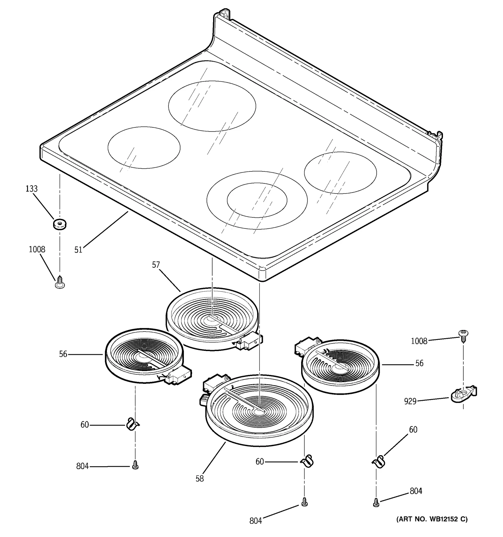 Glass Maintop