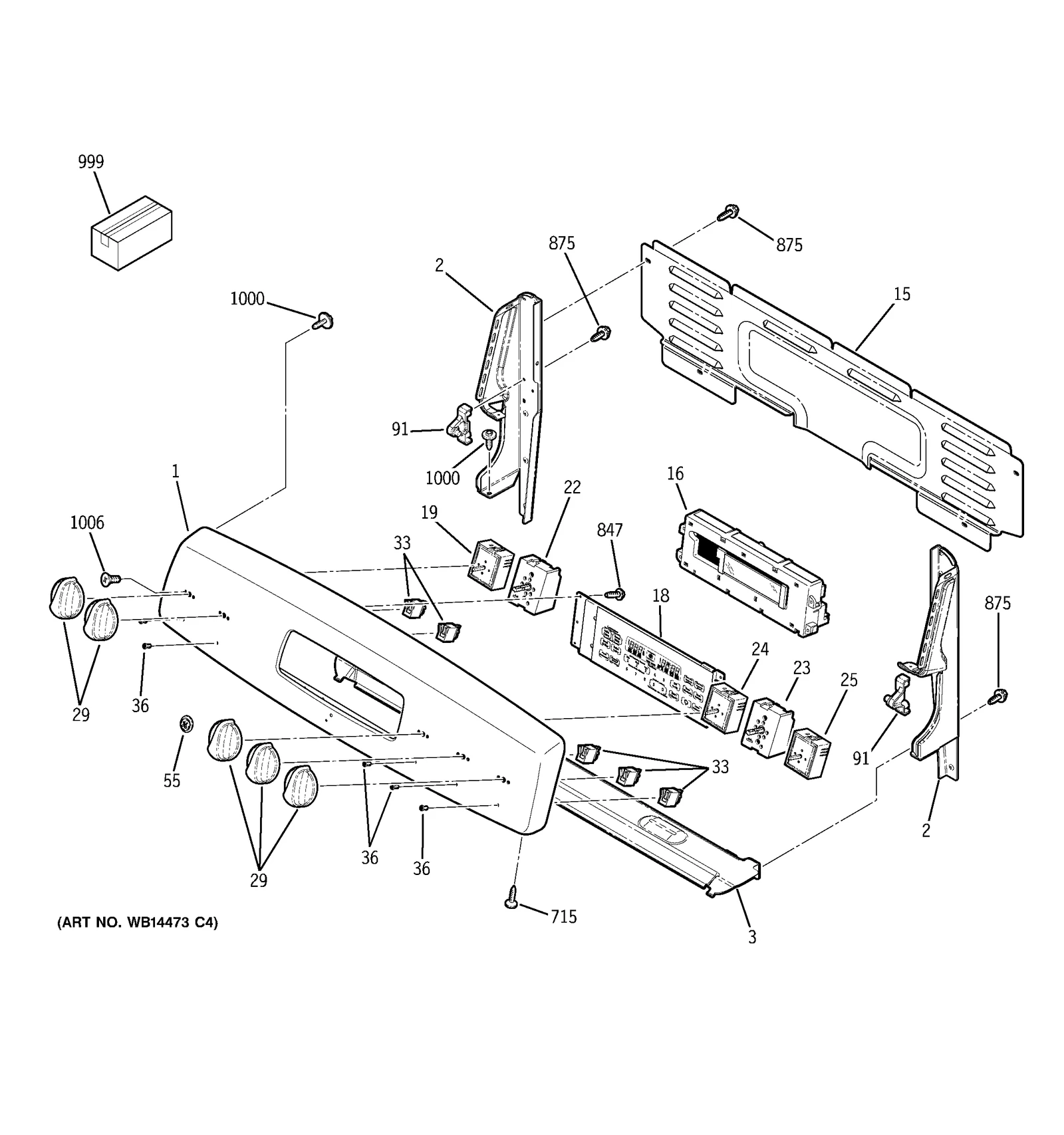Trim and Bracket Assembly