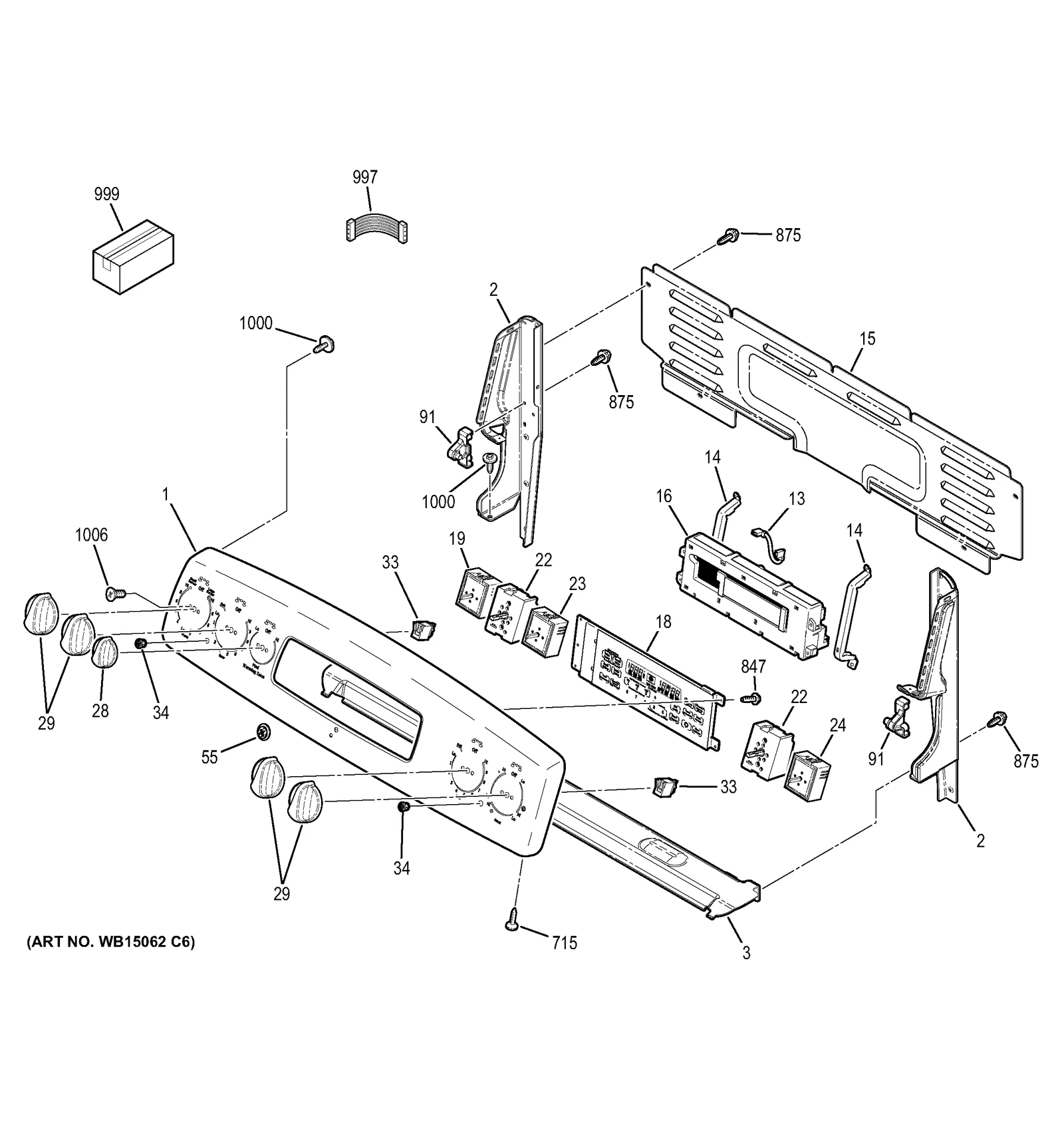 TRIM &amp; BRACKET Assembly