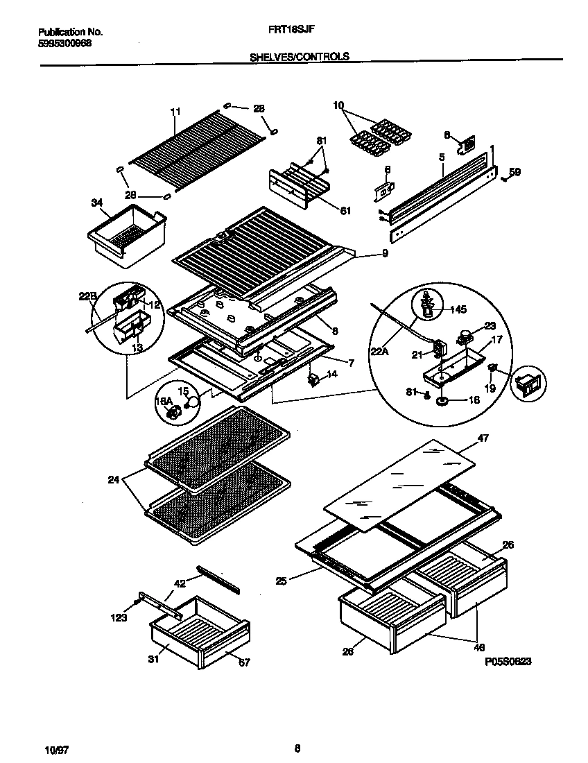 Spill Safe Shelf