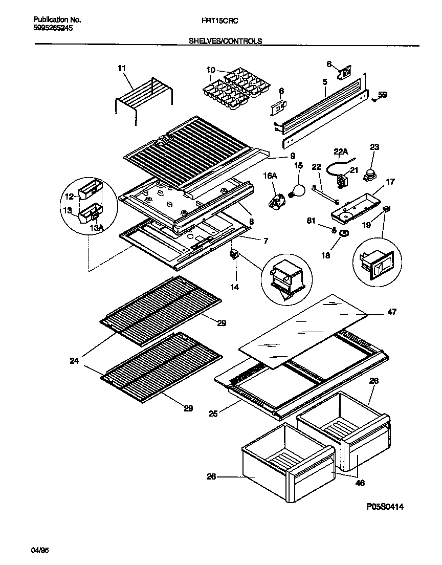 Crisper Pan Cover with Beam