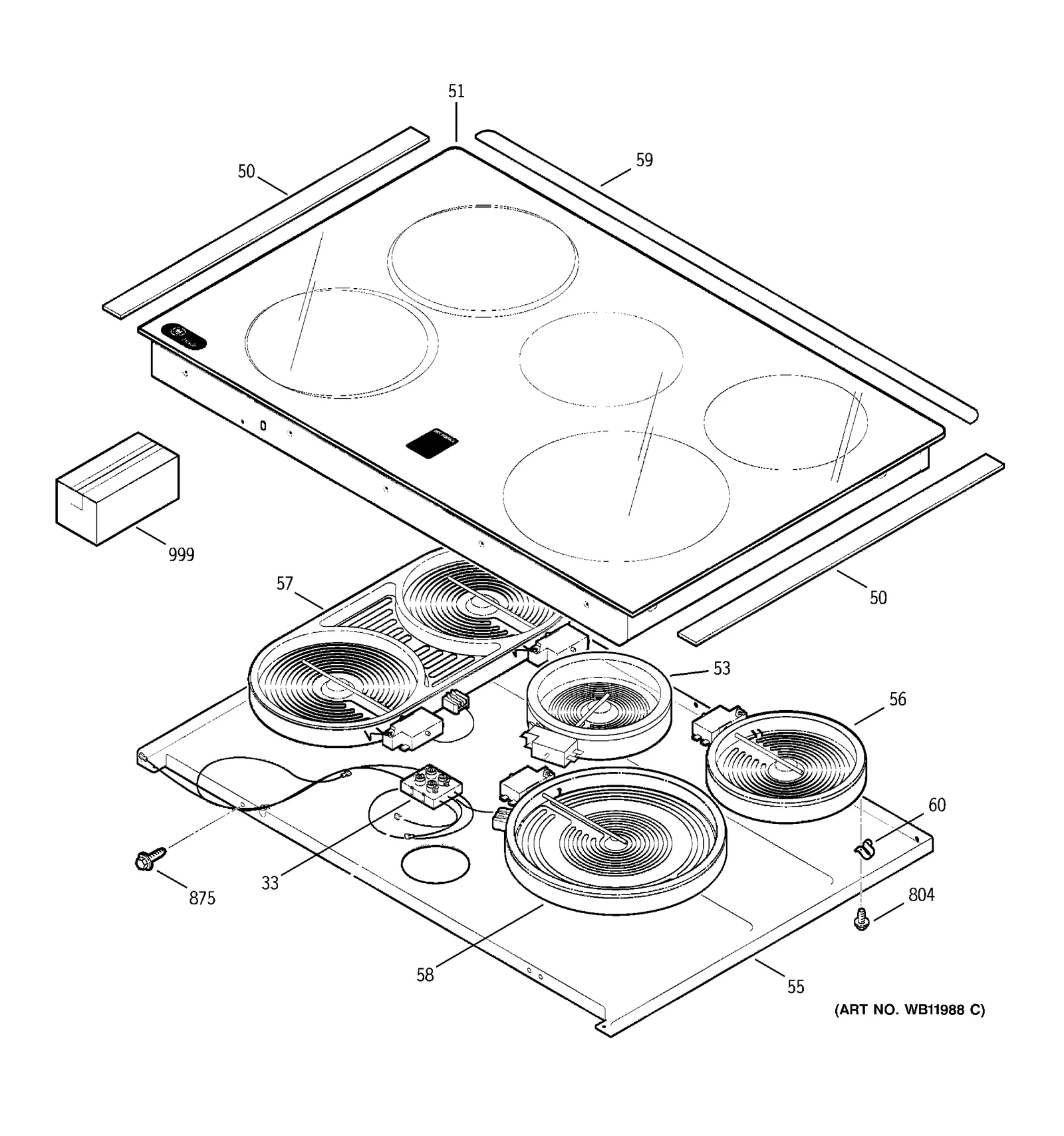 Glass Maintop