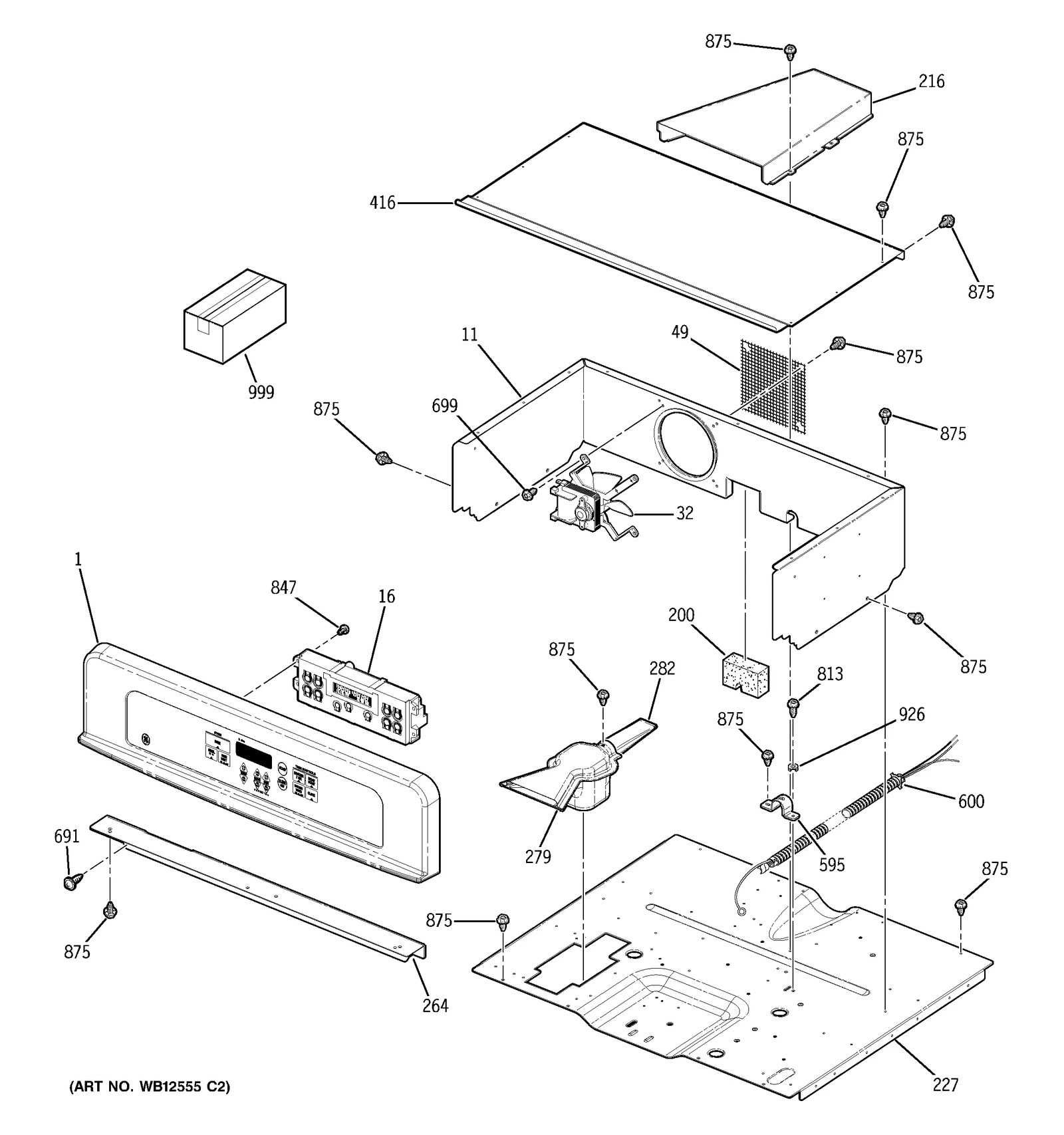 Control Panel Assembly