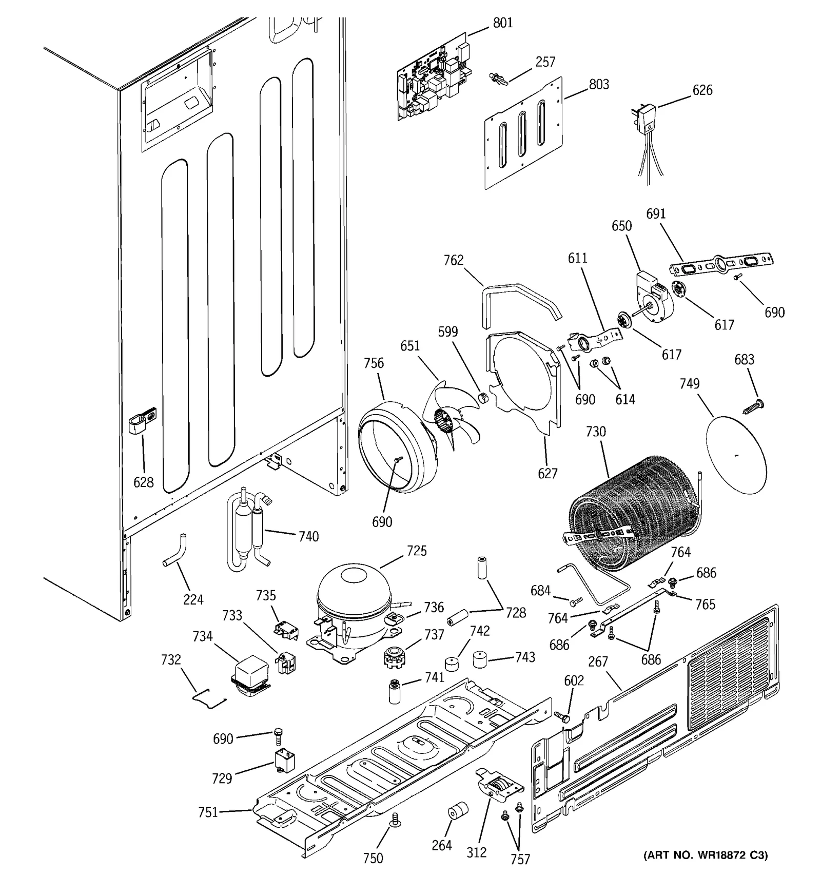 Main Cover Board Assembly