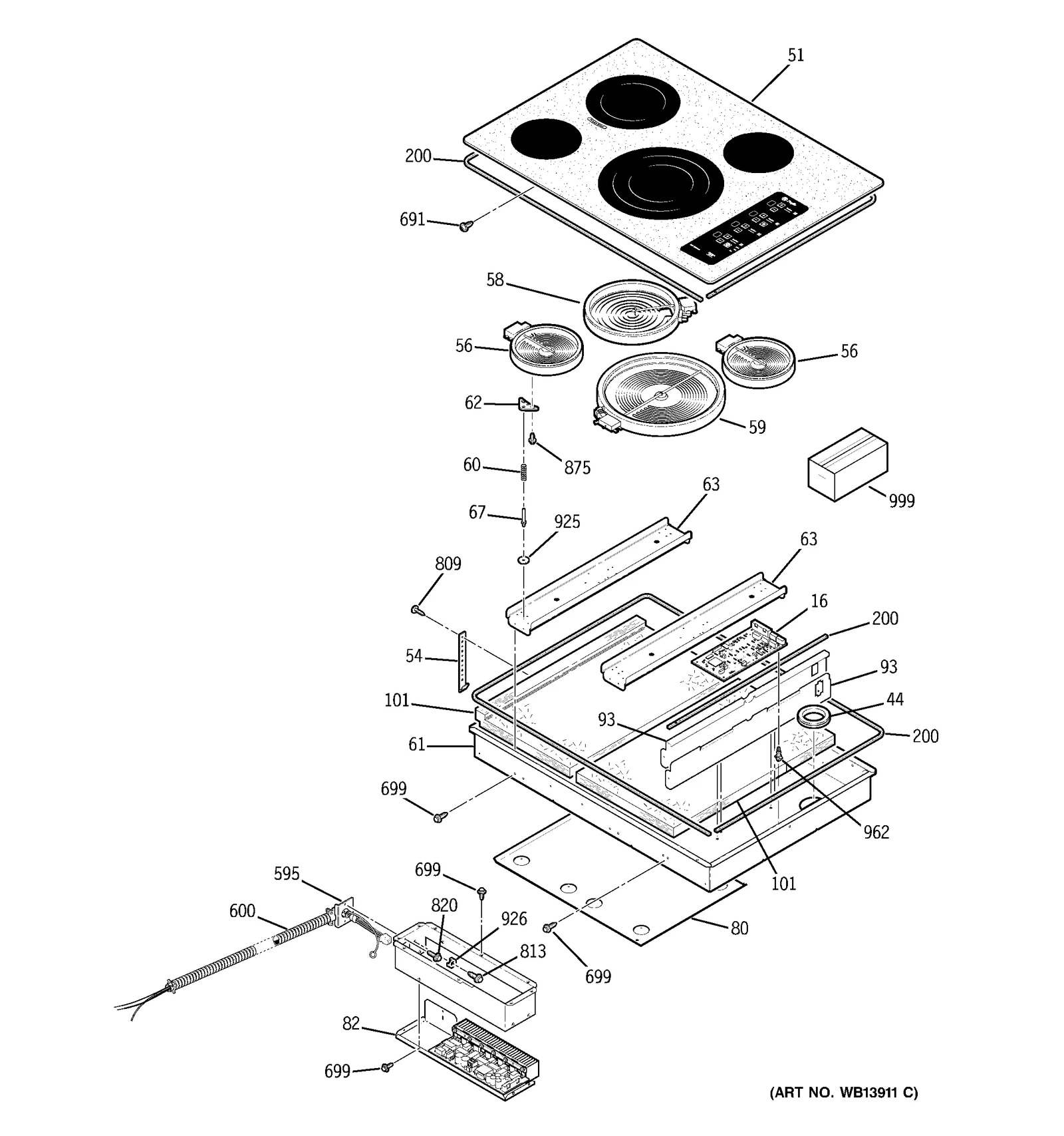 Bottom Burner Box