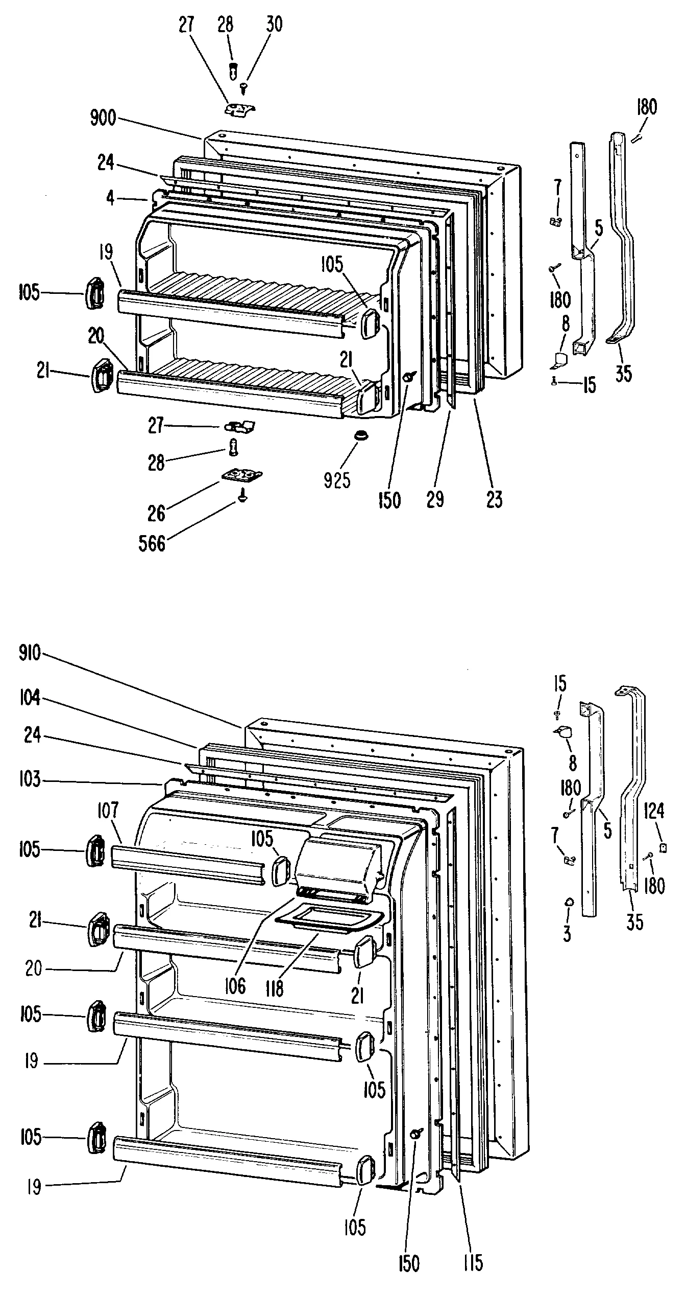 Bucket Shelf