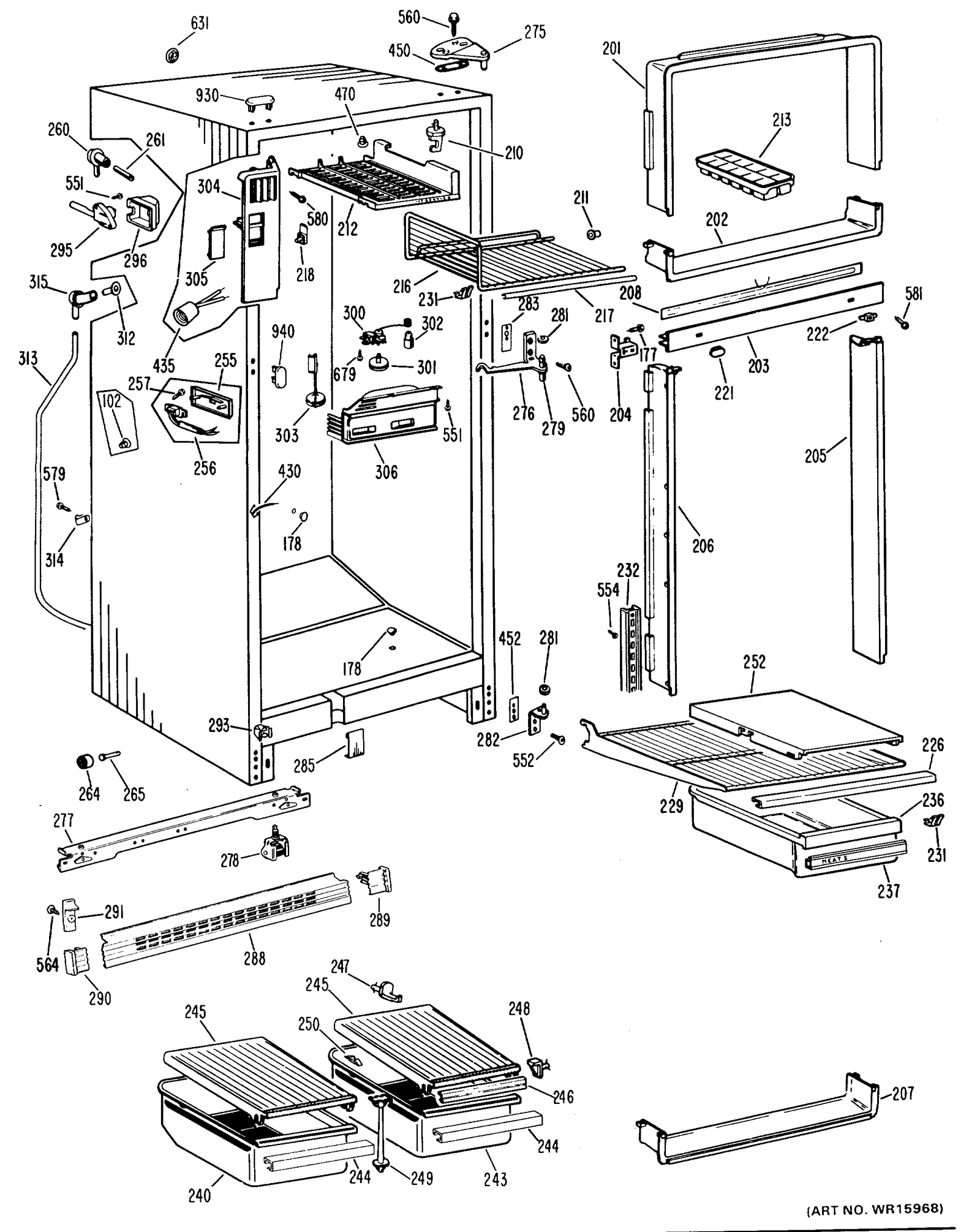 Cantilever Shelf