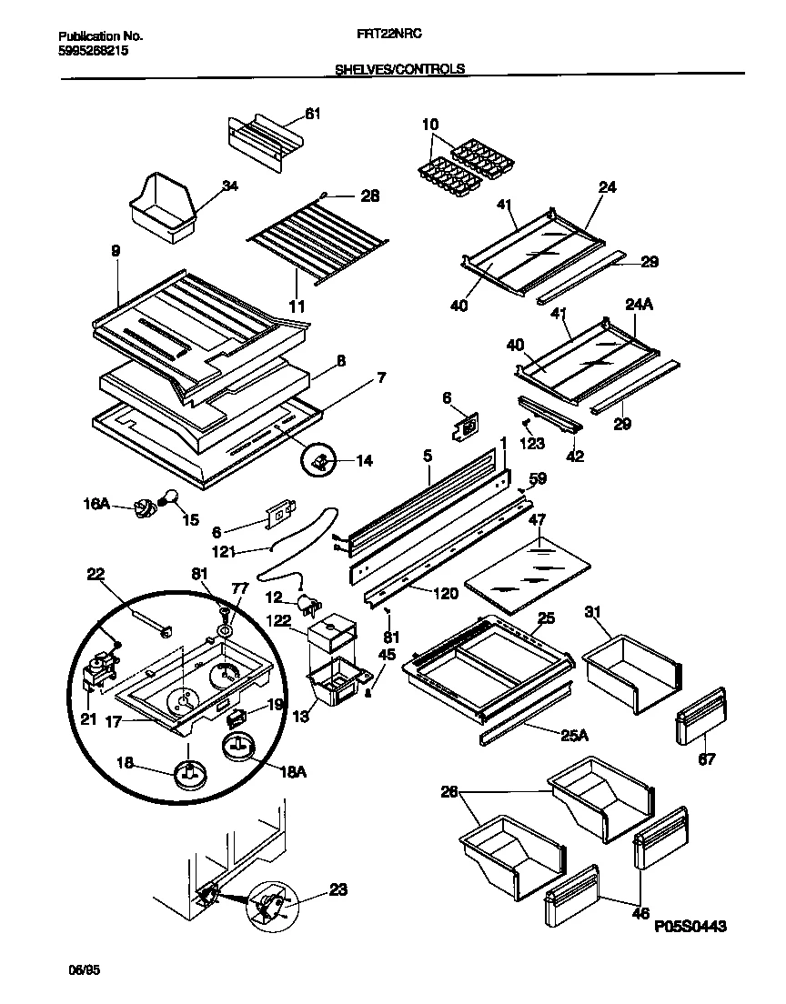 Meat KPR Shelf Frame
