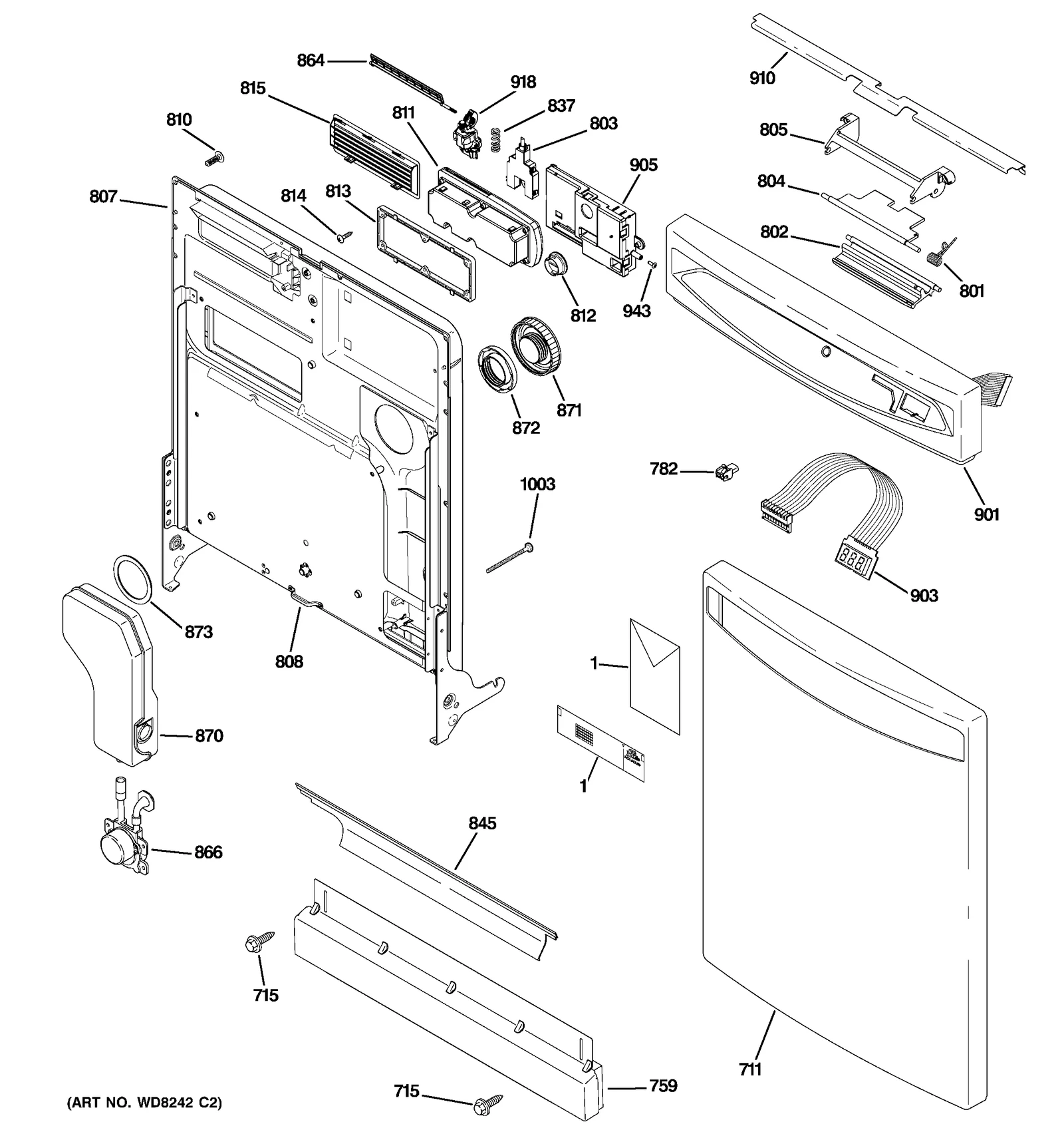 Escutcheon Bow Assembly