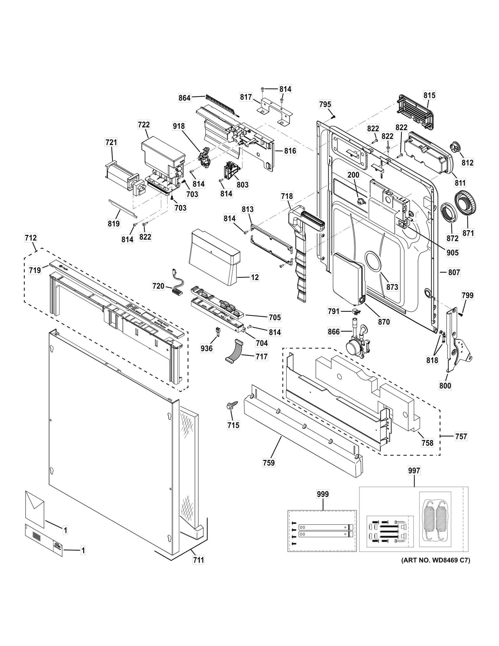 Cover and Console Assembly
