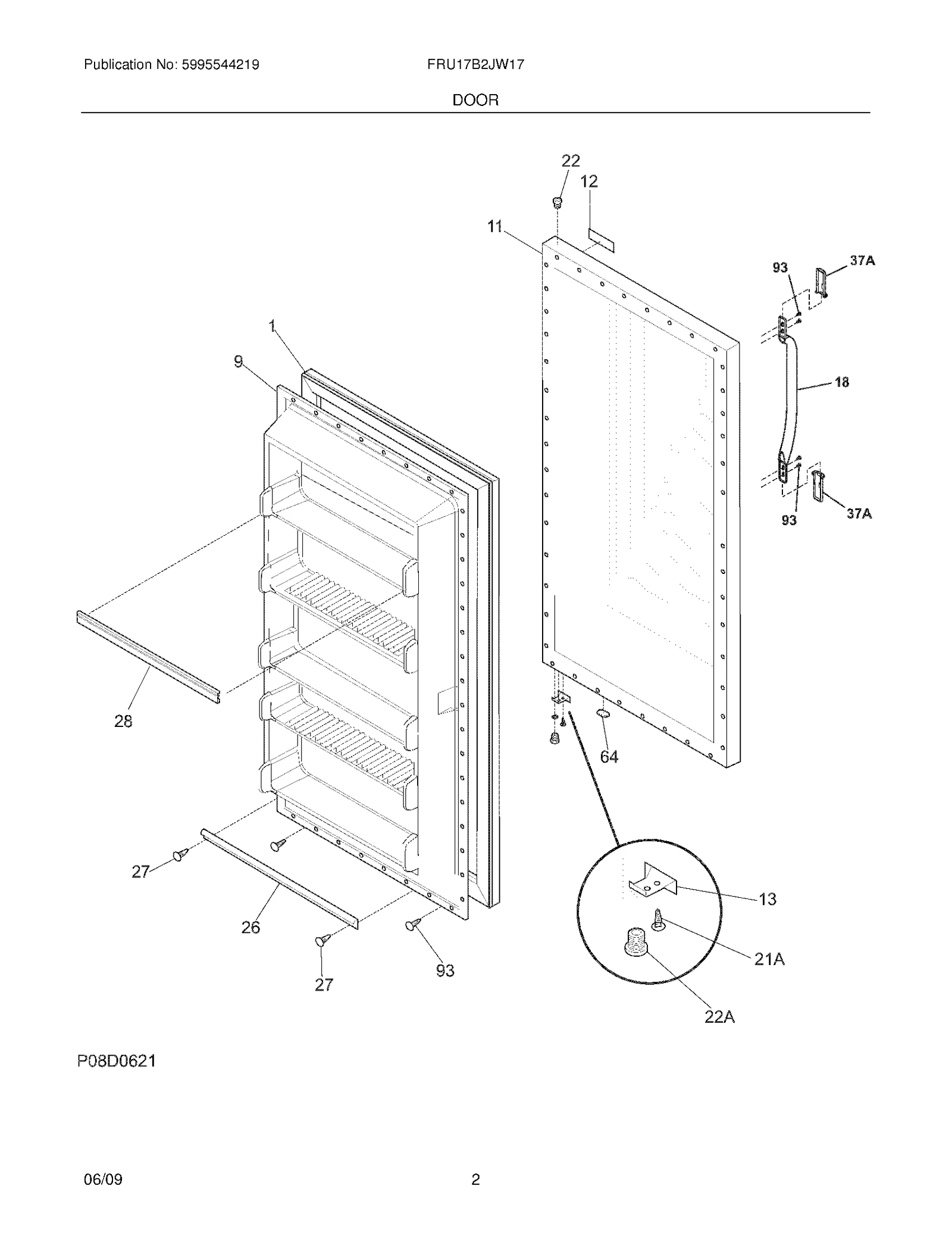 Outer Door Panel