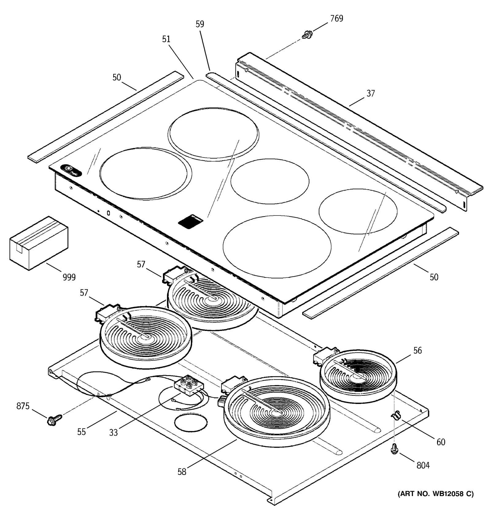 Maintop Glass ASM (bqt)