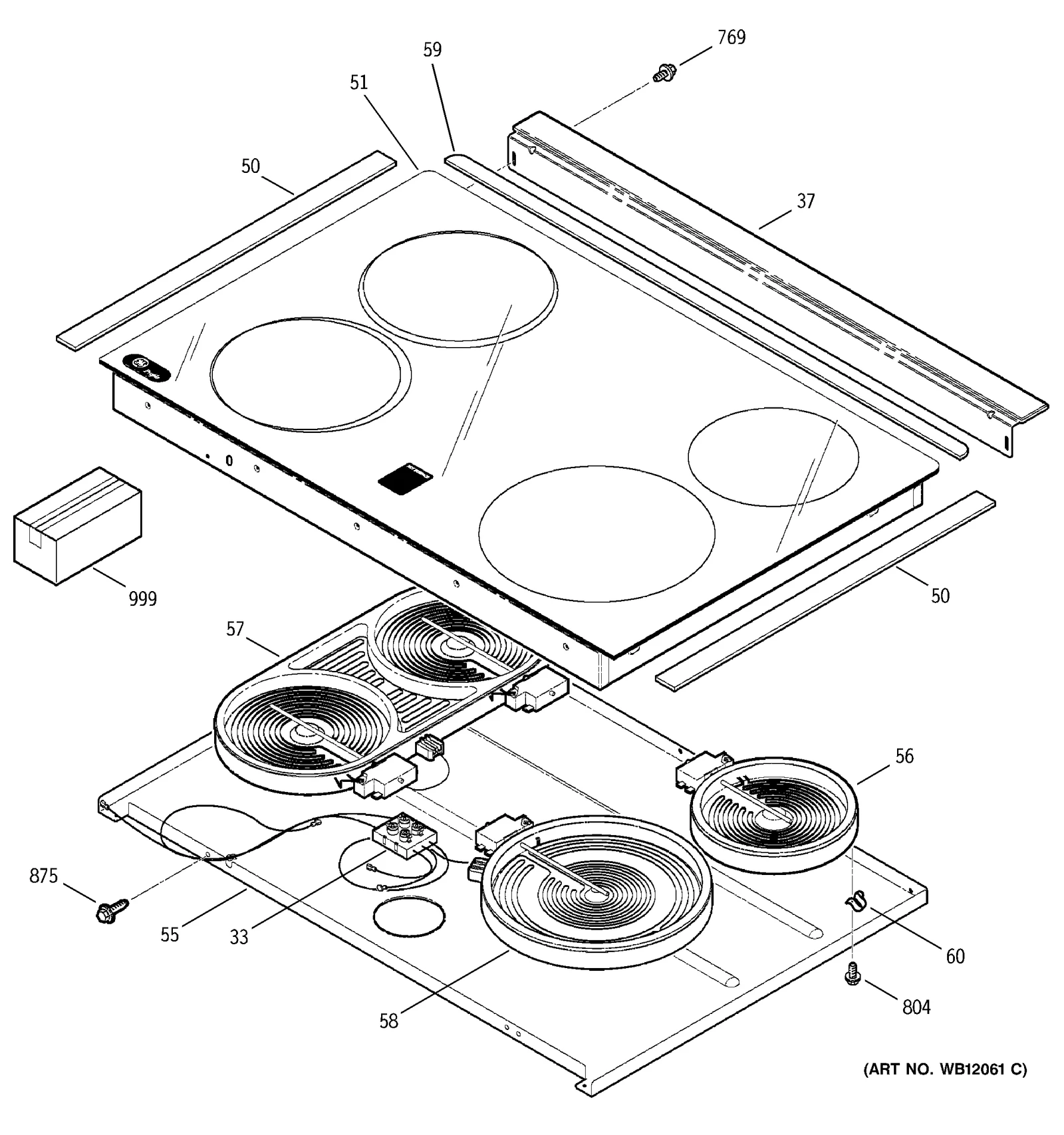 Glass Maintop