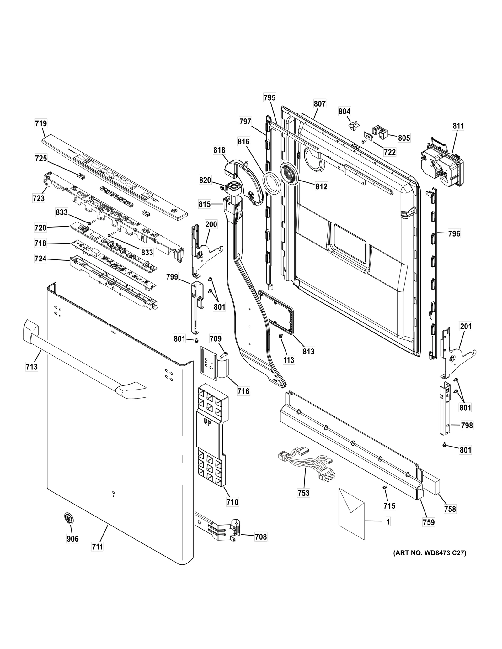 Outer Door Assembly Kit