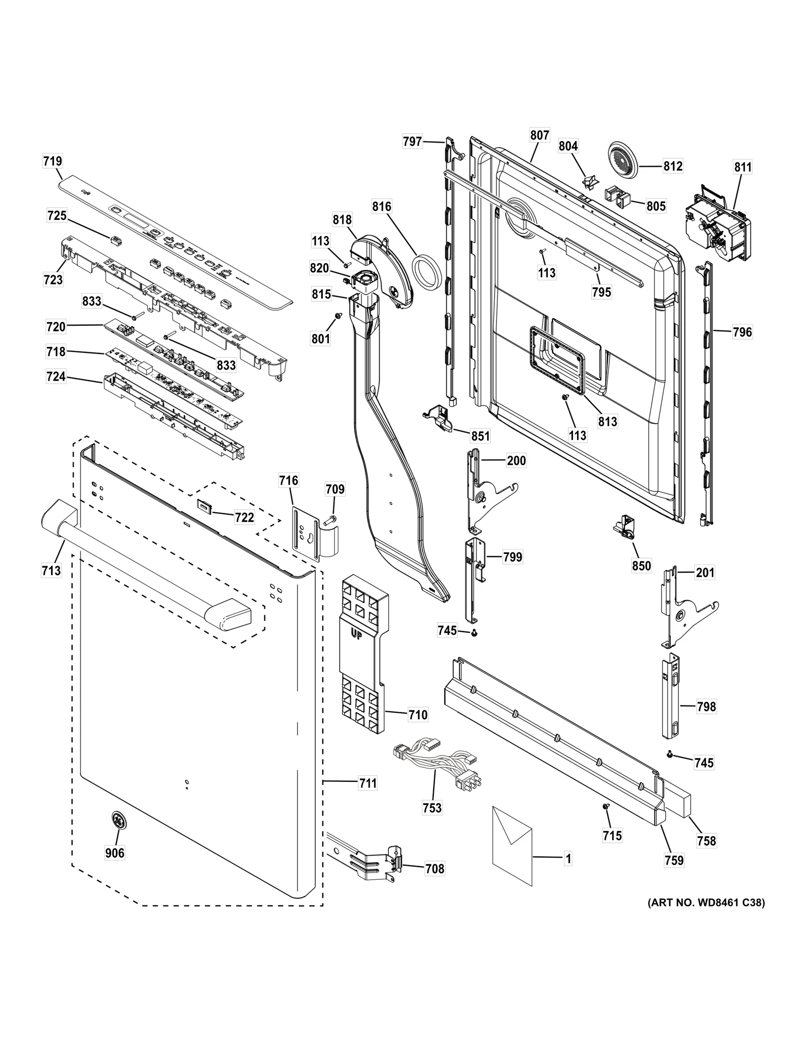 Outer Door Assembly Kit