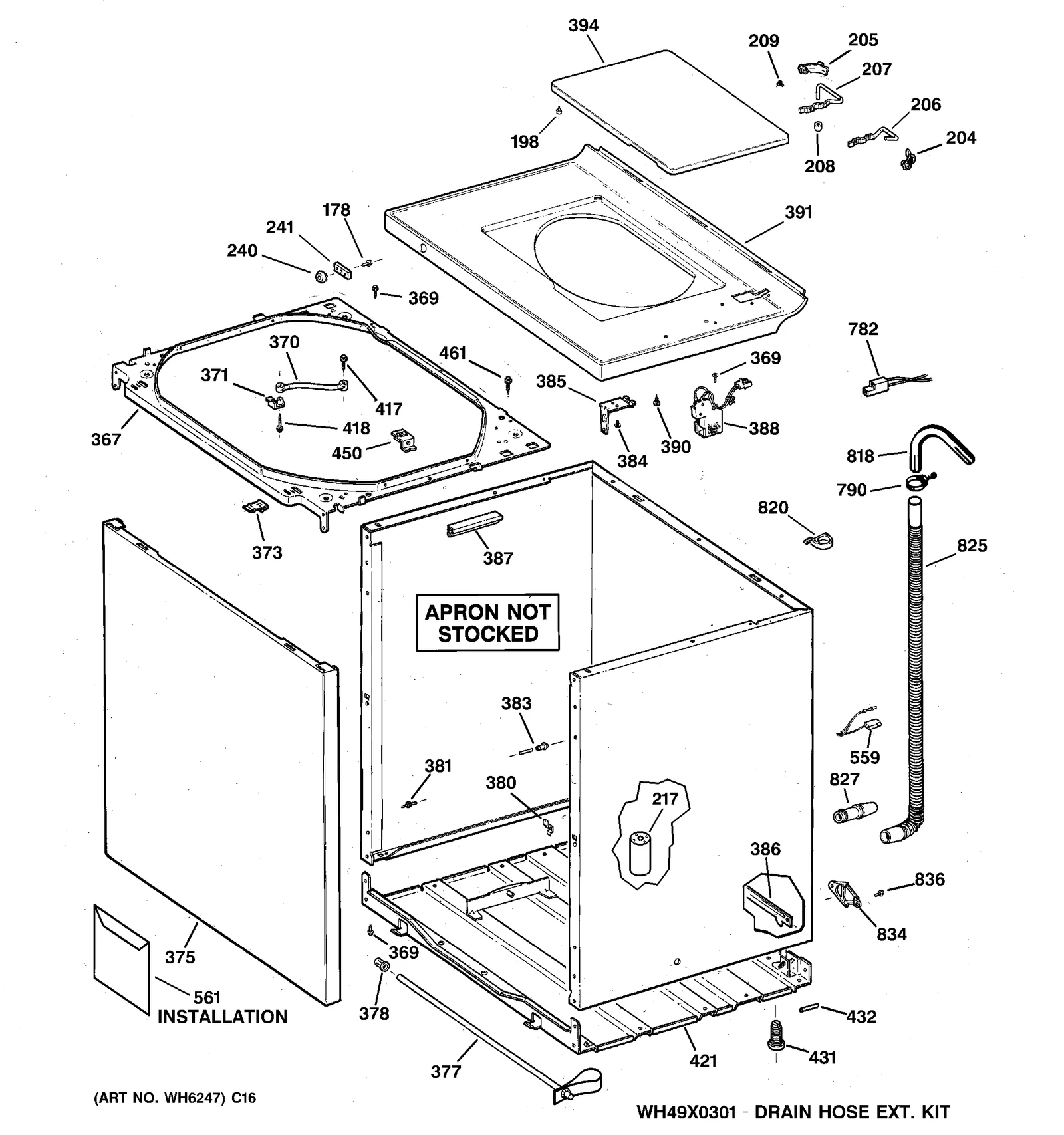 Panel and Brace Assembly White Expansion