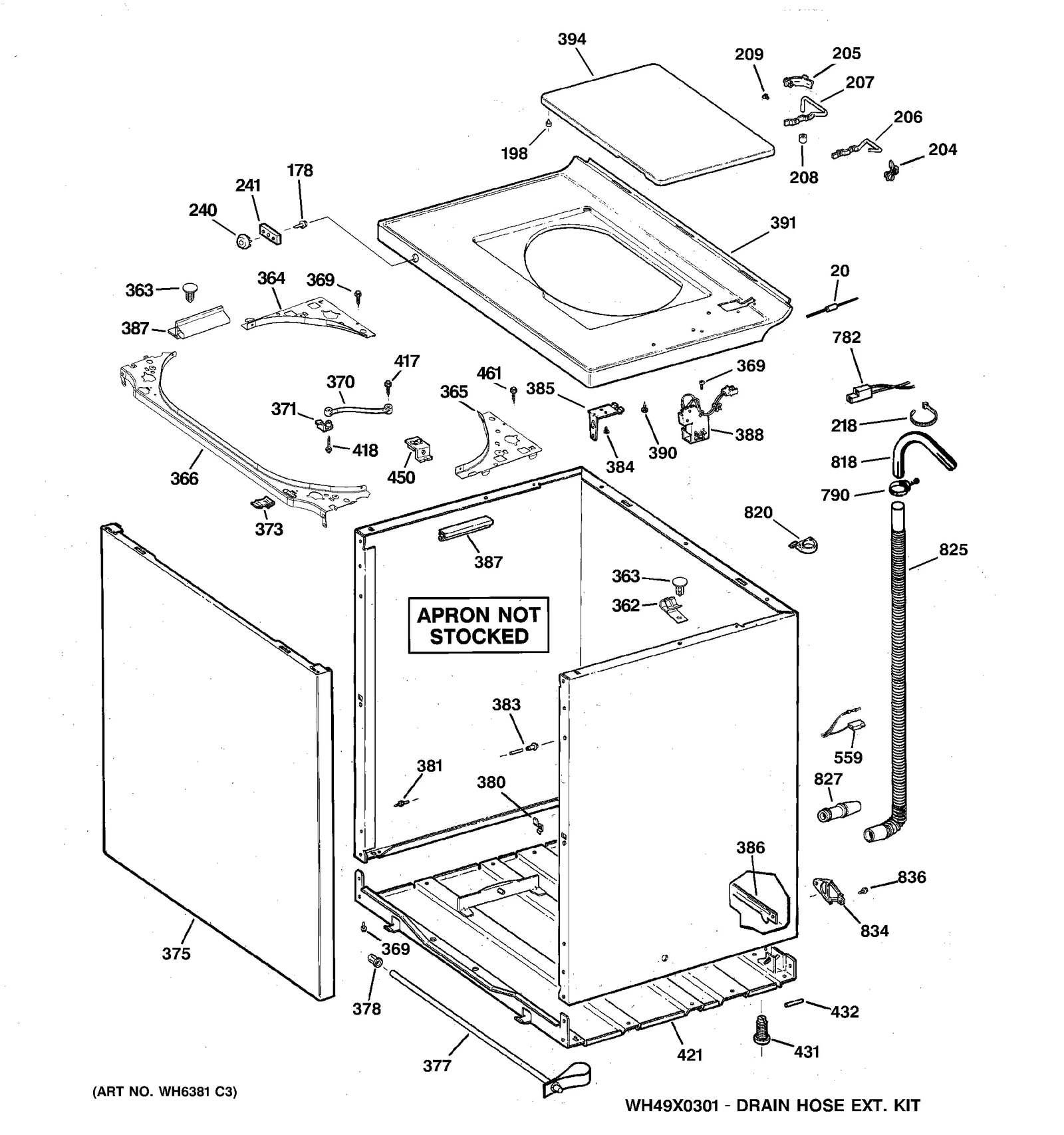 Nut and Bracket Assembly