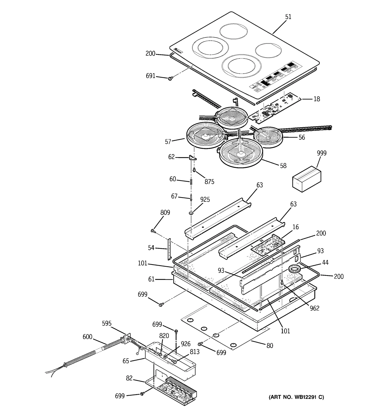 Burner Box Bottom Shield