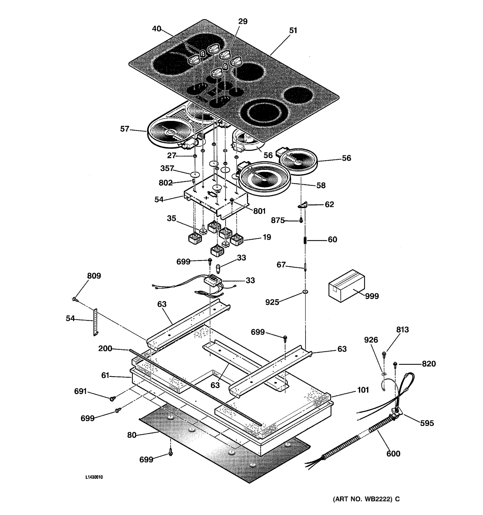 Bottom Insulation Burner Box
