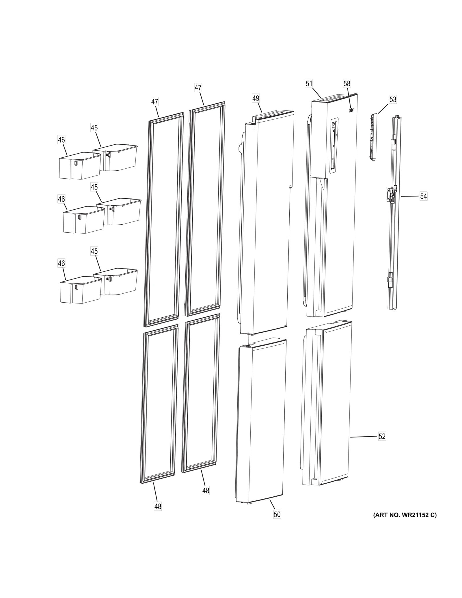 Right Door Stainless Steel