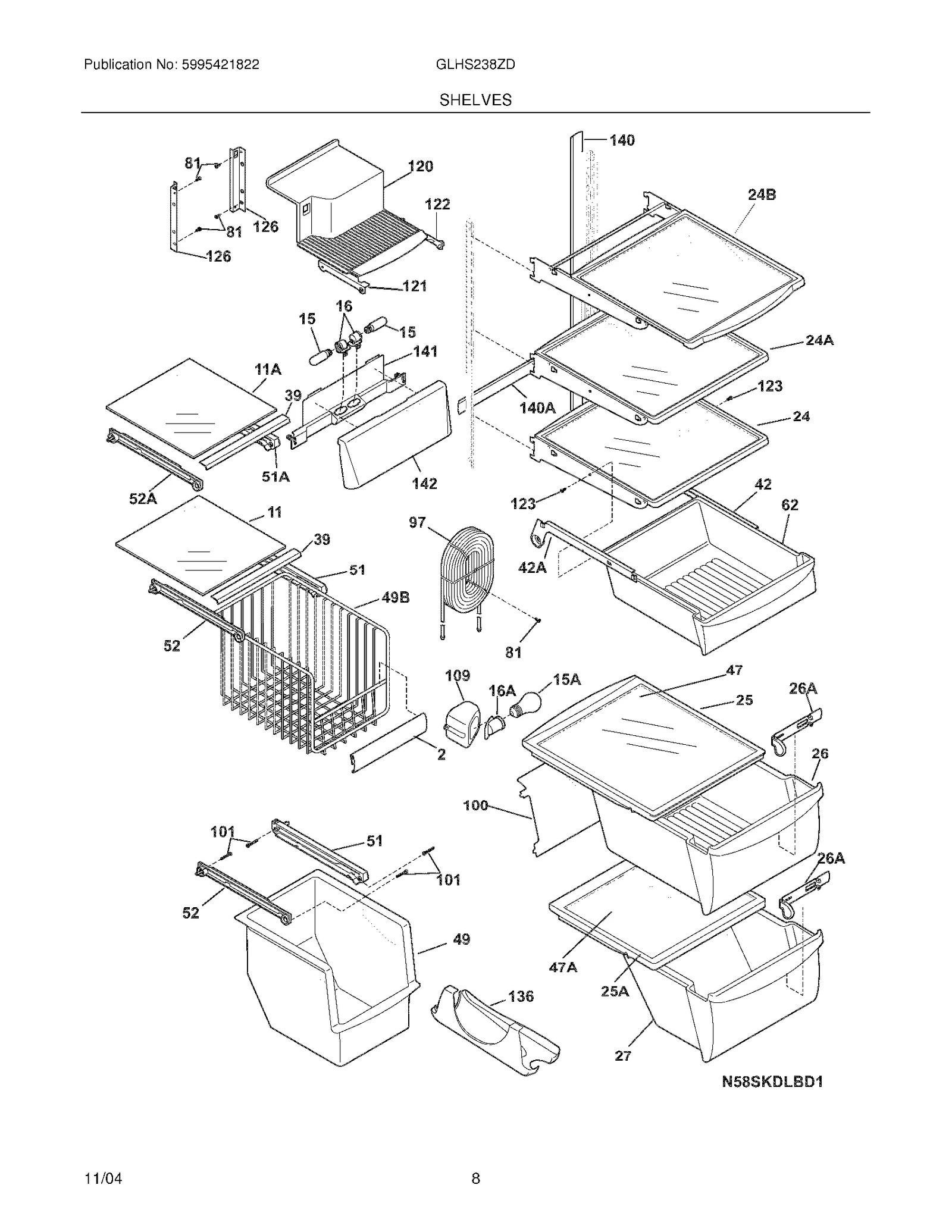 Safety Spill Shelf