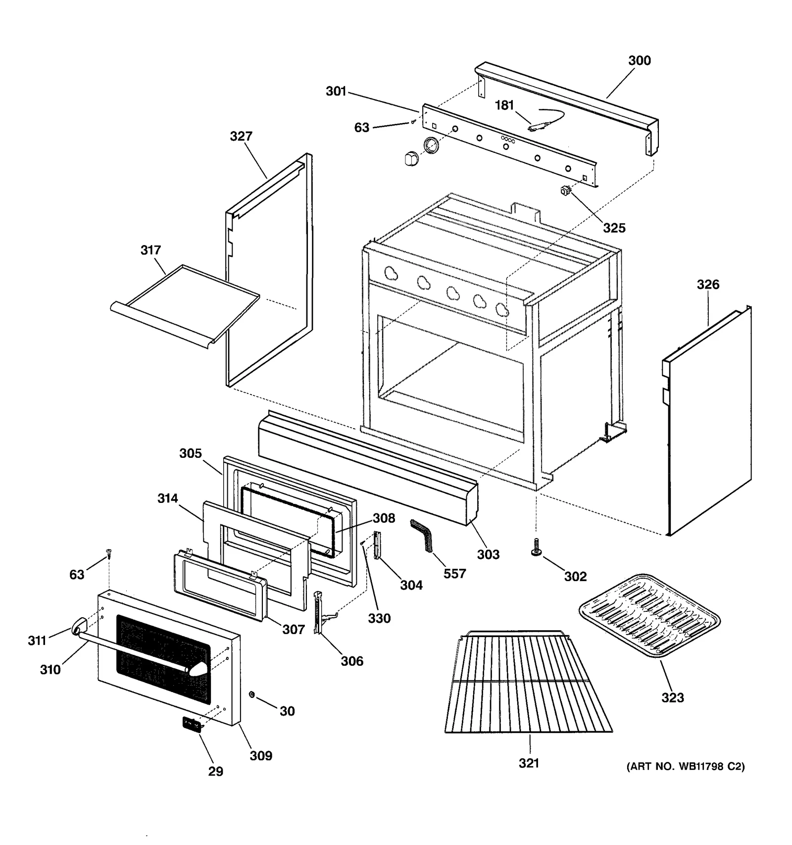 Kick Panel Assembly