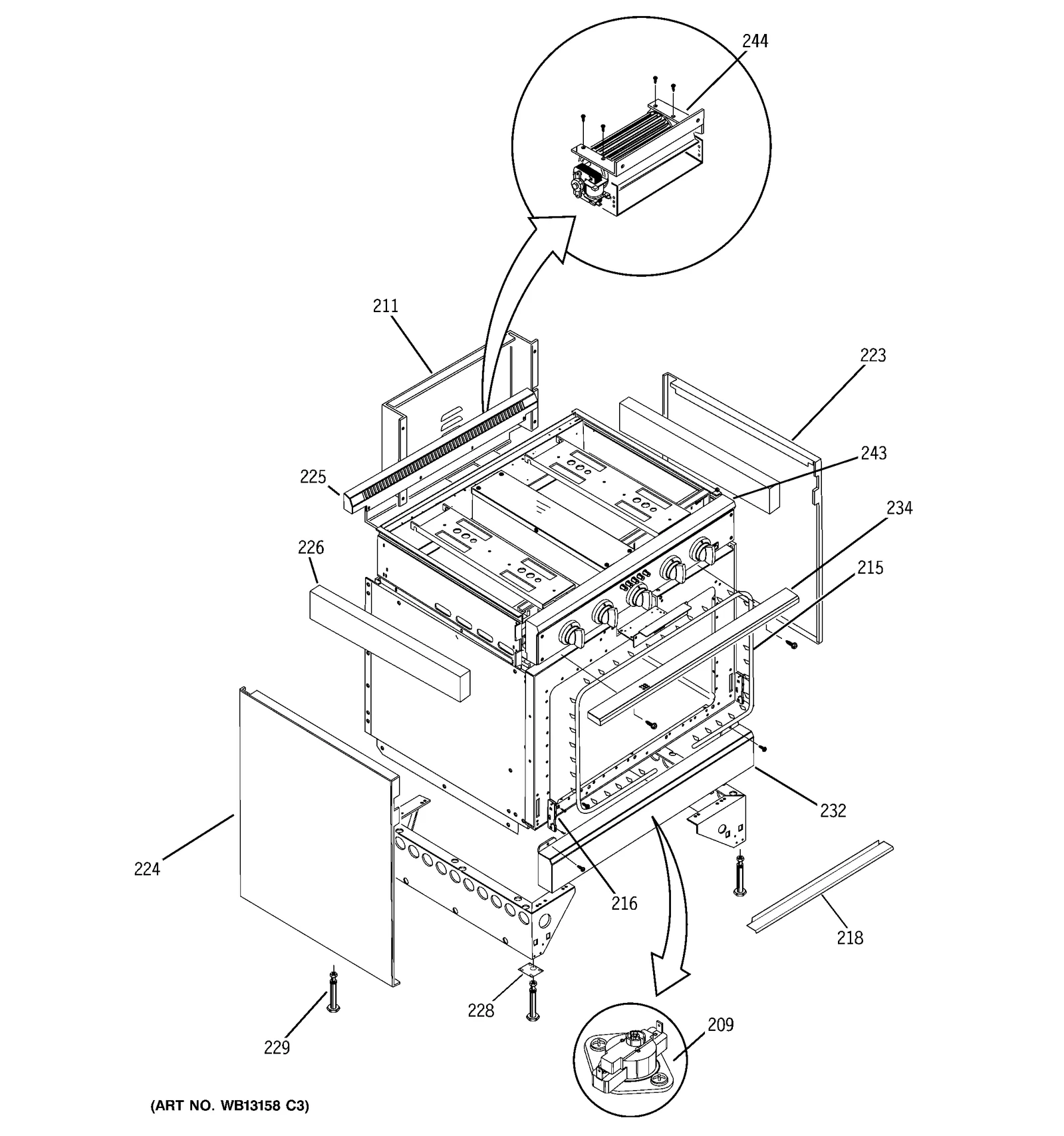 Hinge Receptacle