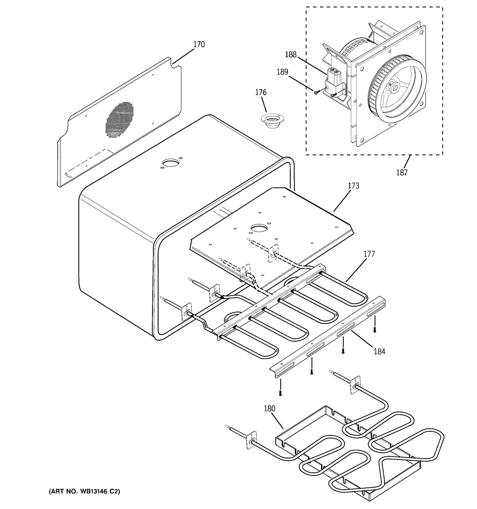 Convection Motor Assembly