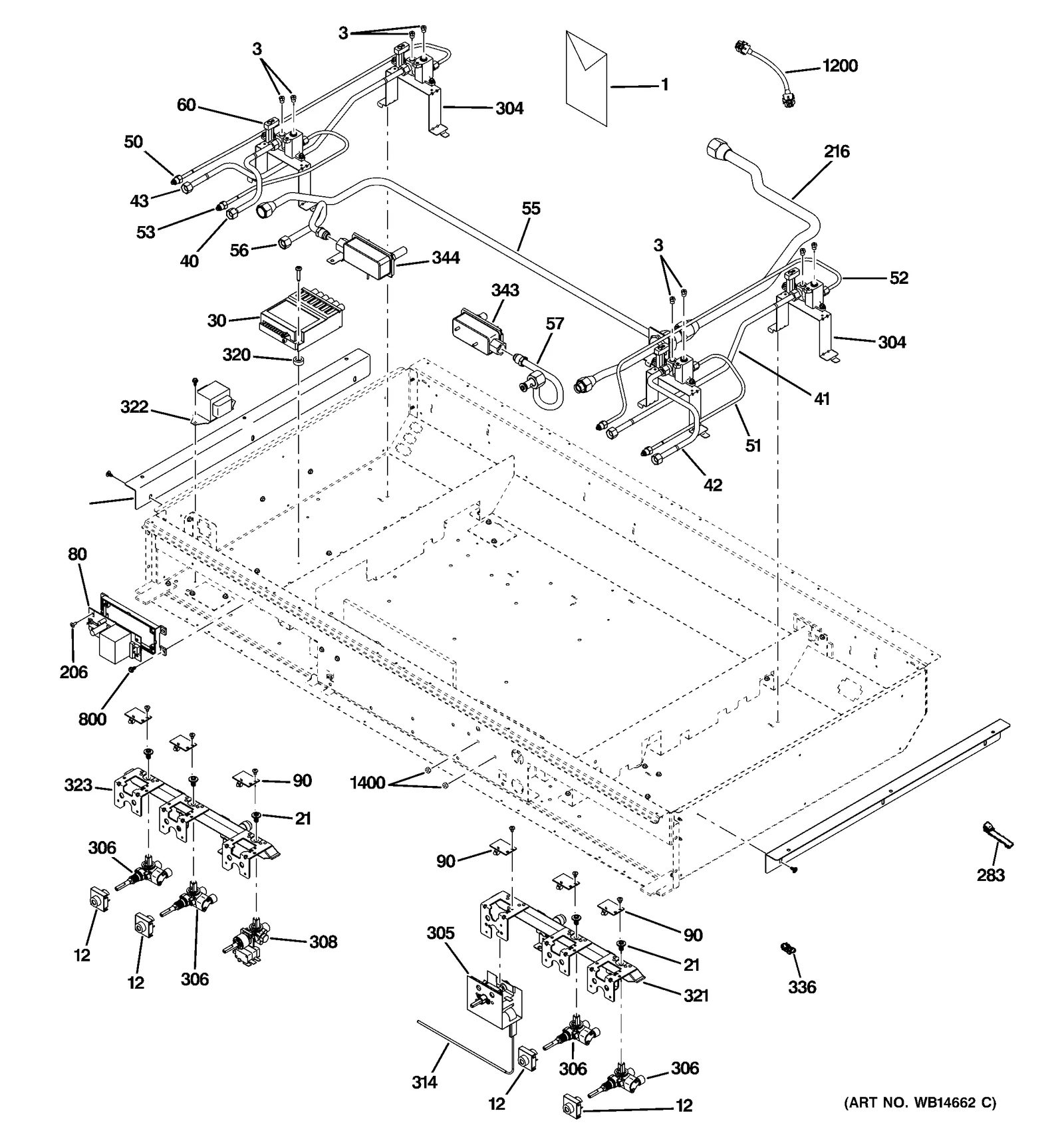 Tube Grille and Nut Assembly