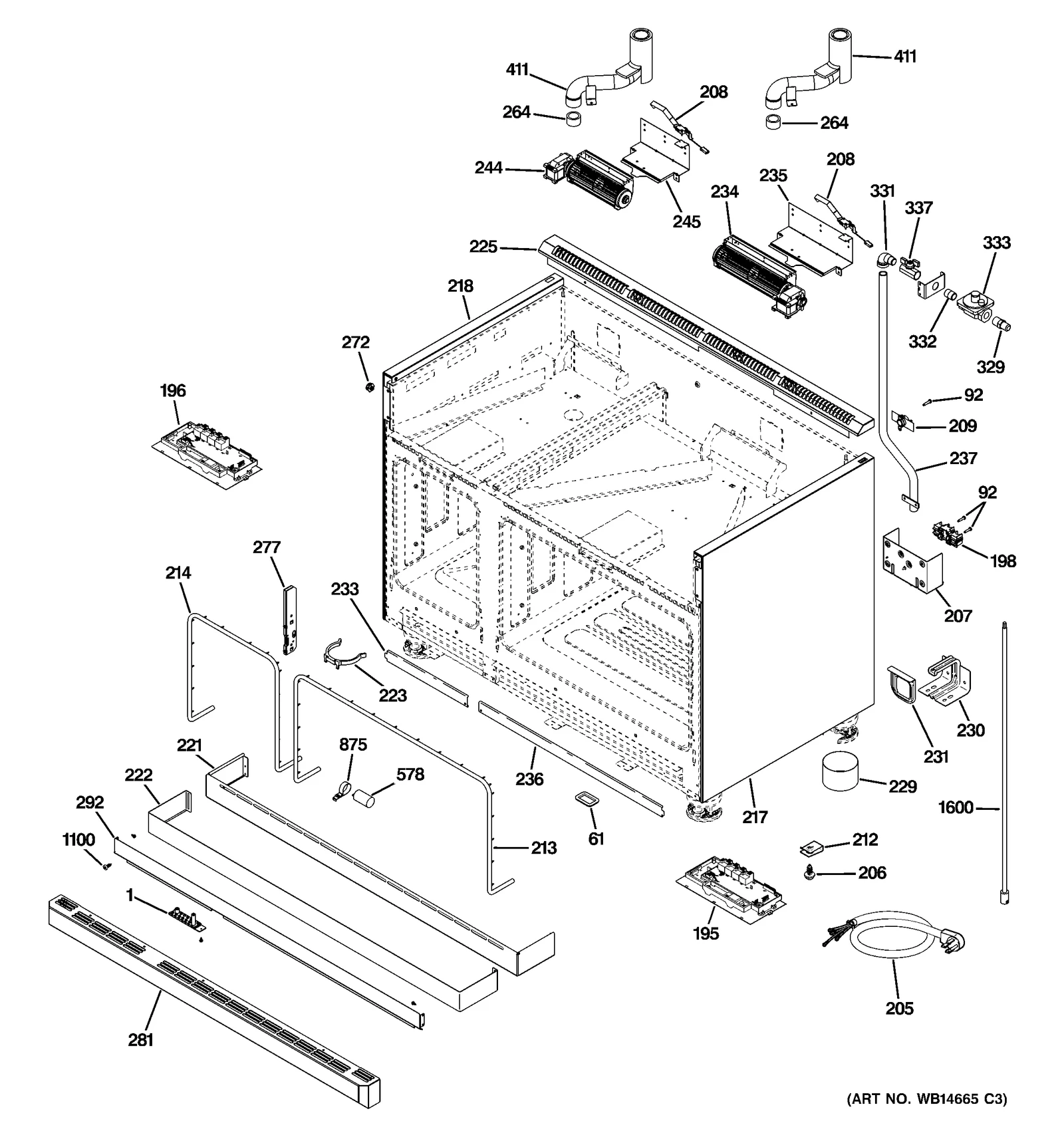 Vent Trim Weld Assembly