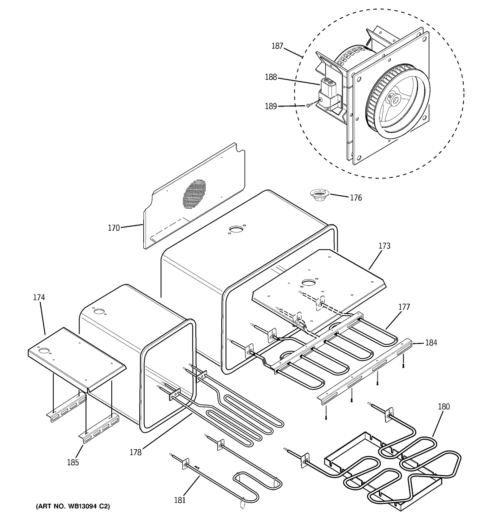Broil Element 1 800W