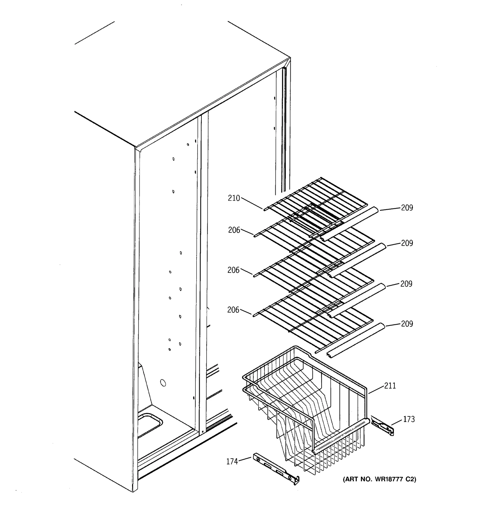 Wire Trim Shelf