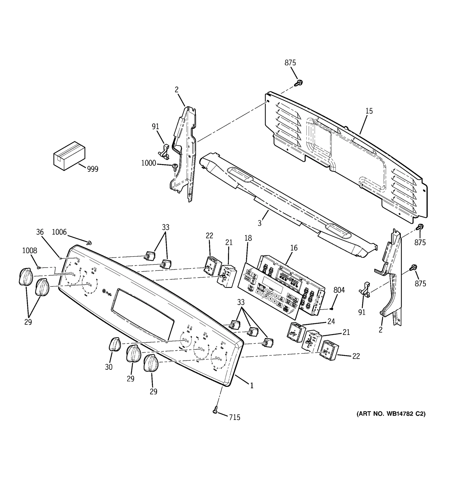 Trim and Bracket Assembly