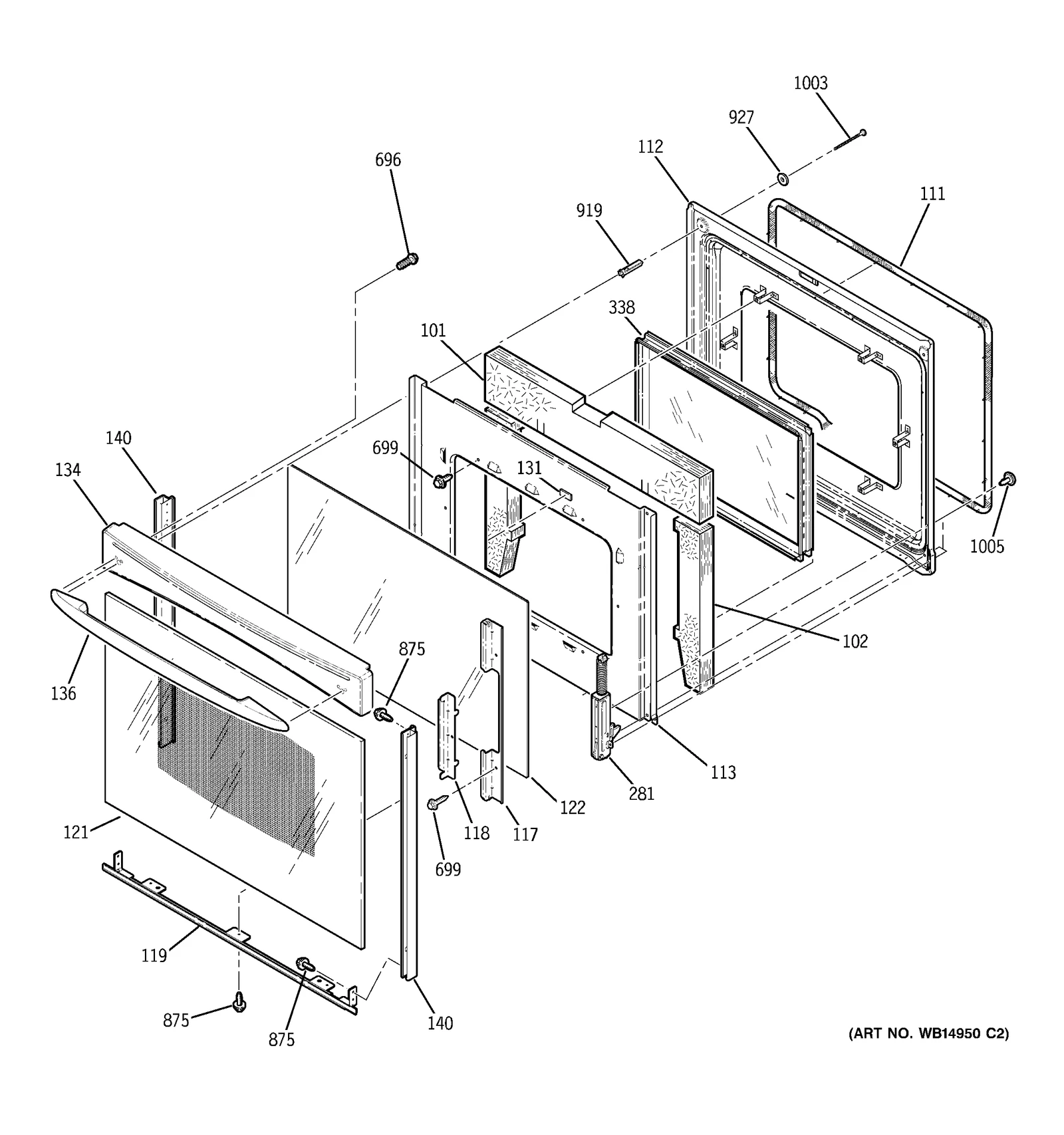 Vent Door Trim (PRF-BQ)