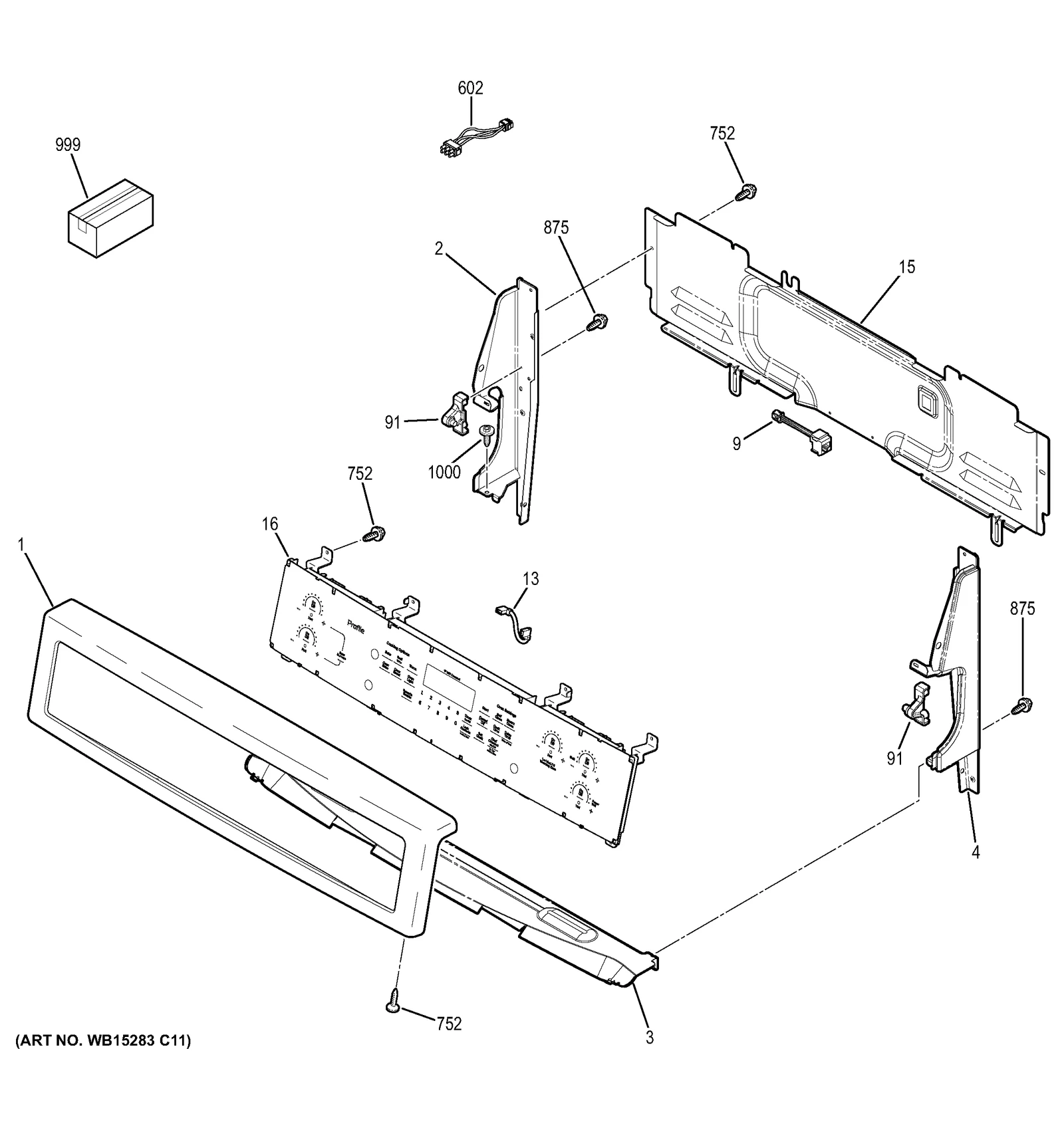 Control Overlay Assembly