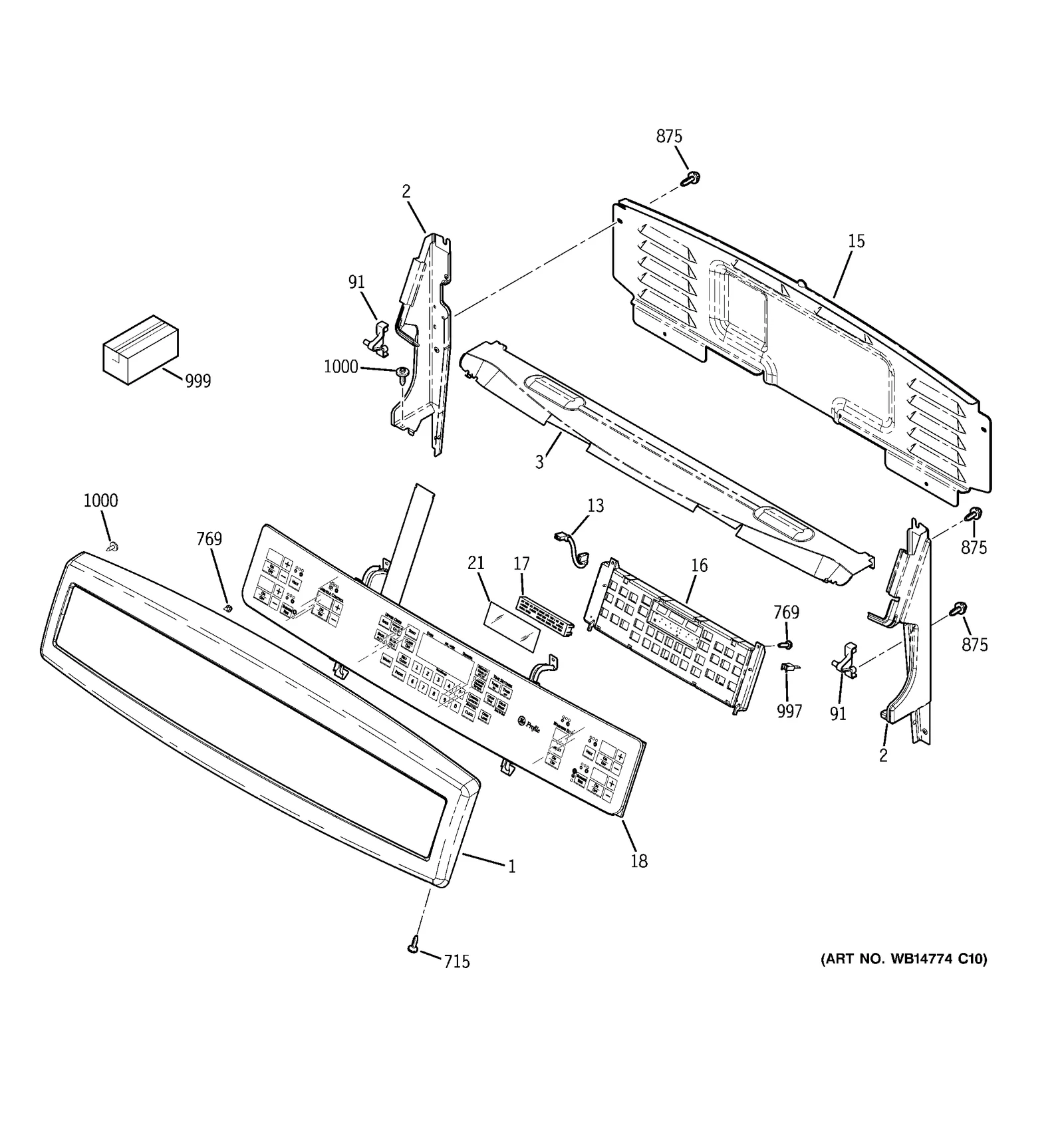 Control User Interface Assembly