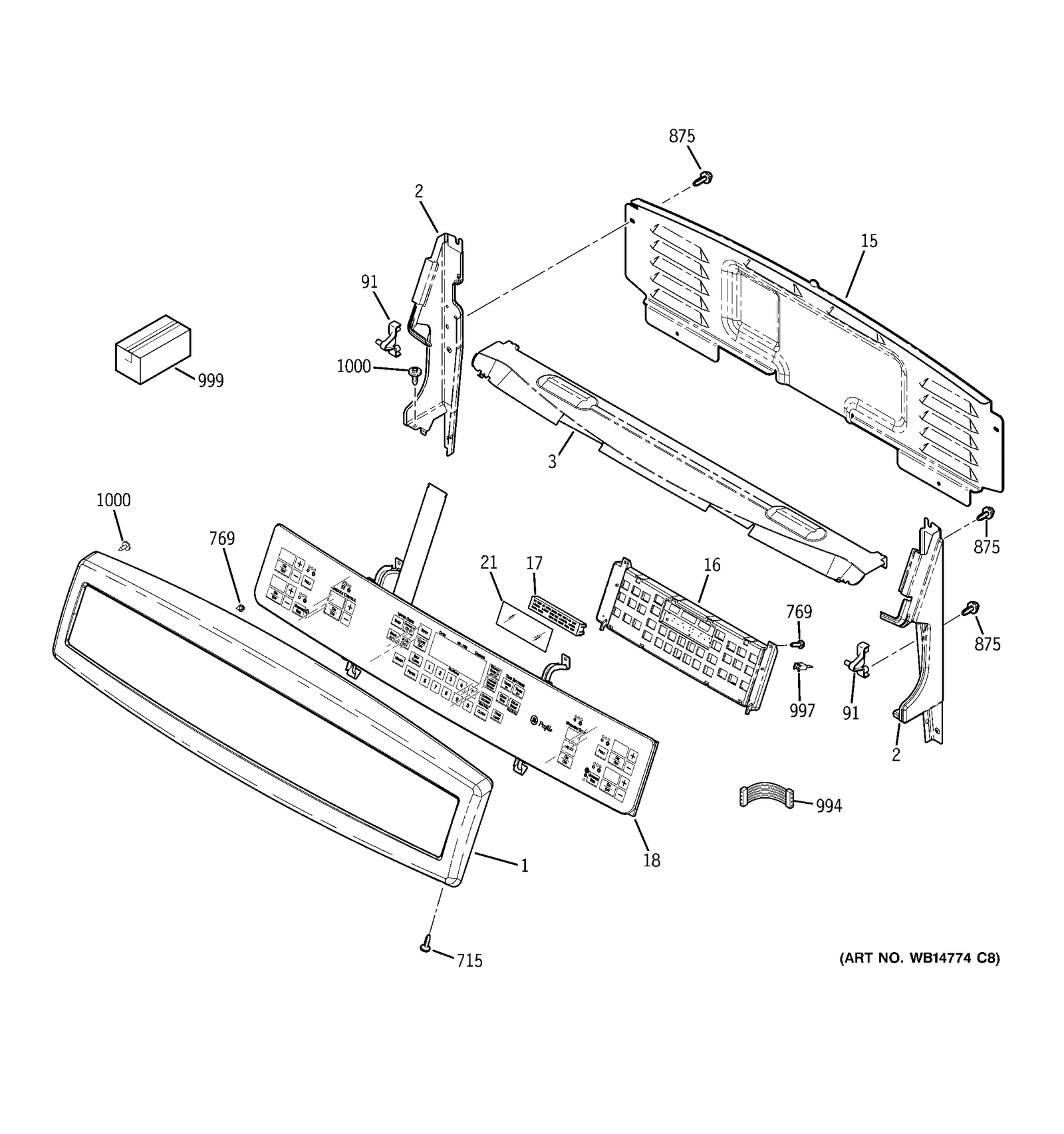 Control User Interface Assembly