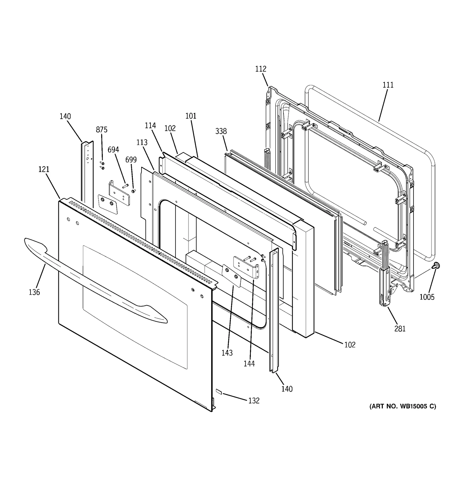 Door Liner Assembly