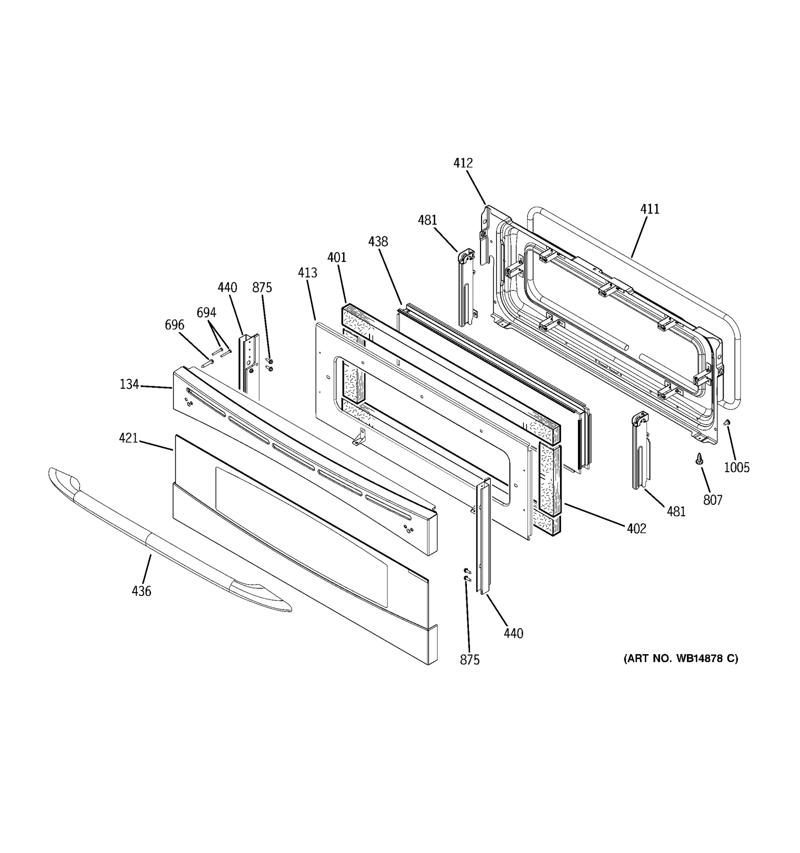 Lower Side Door Trim Assembly