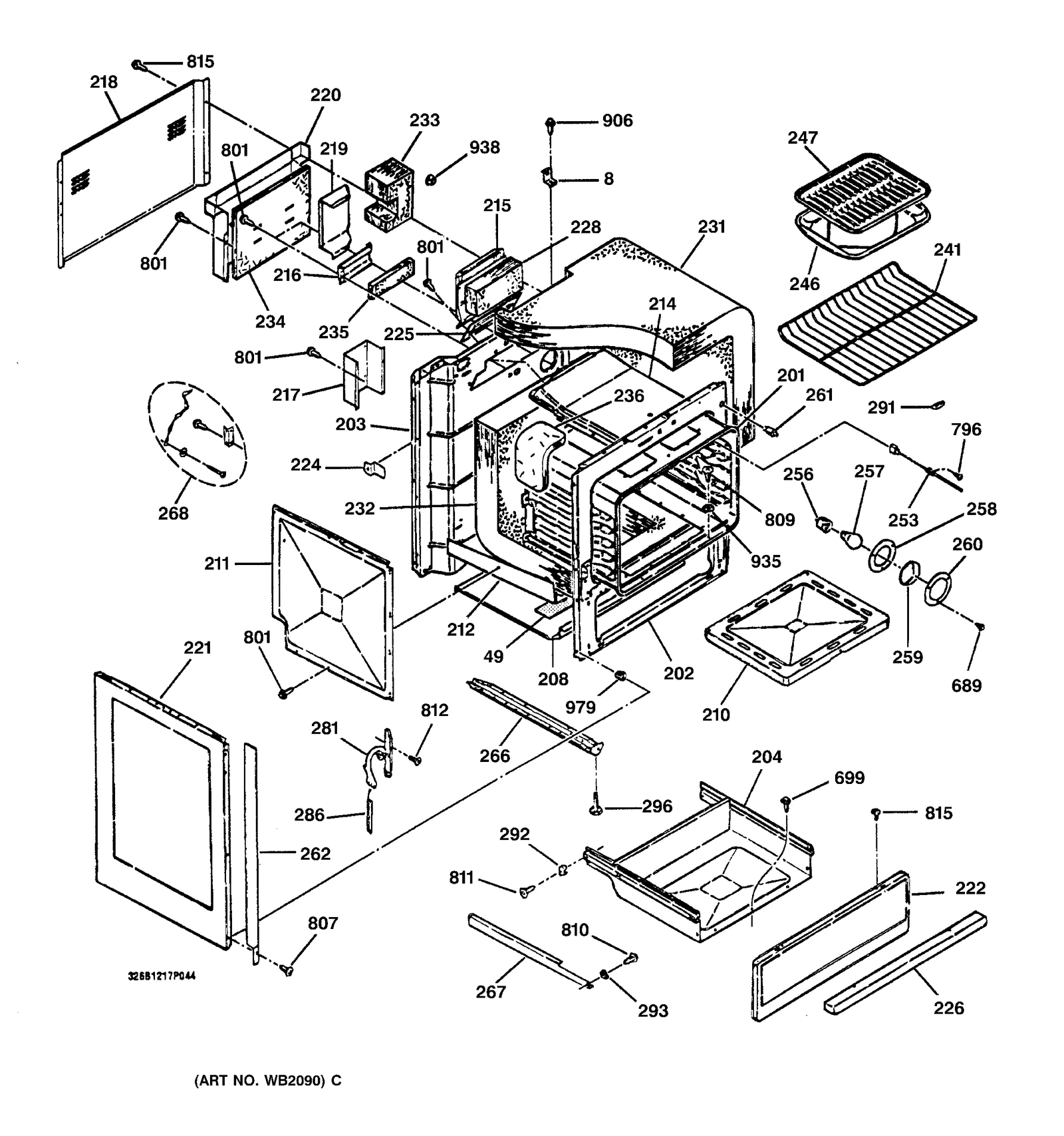 Lower Front Panel Assembly