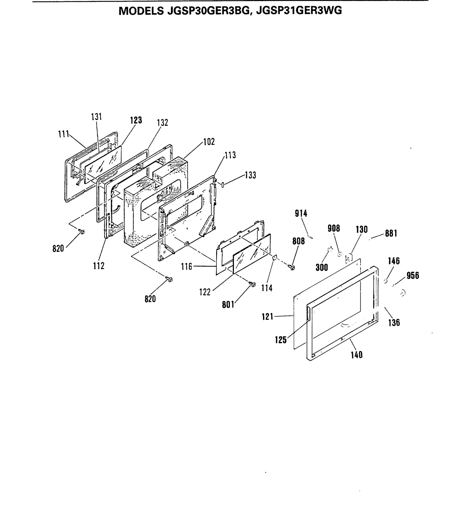 Door Glass Assembly