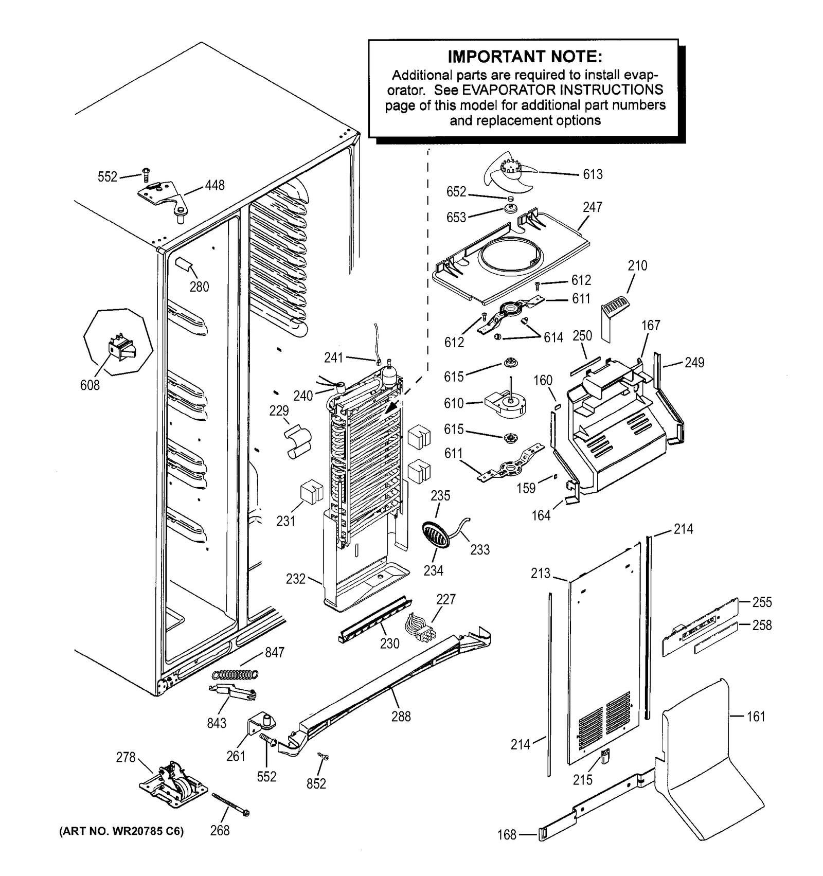 Top Hinge and Pin Assembly