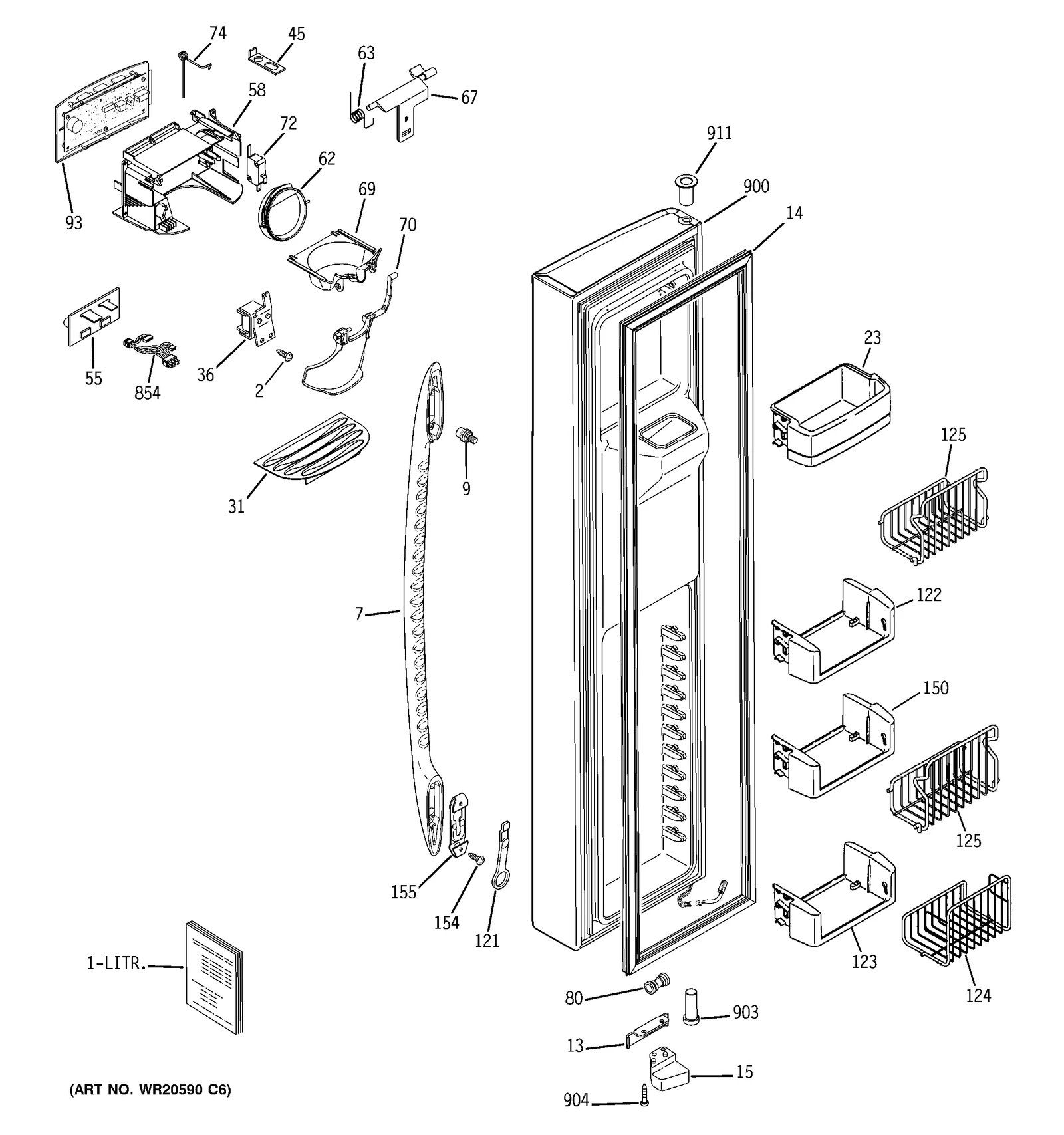 Door Foam Assembly