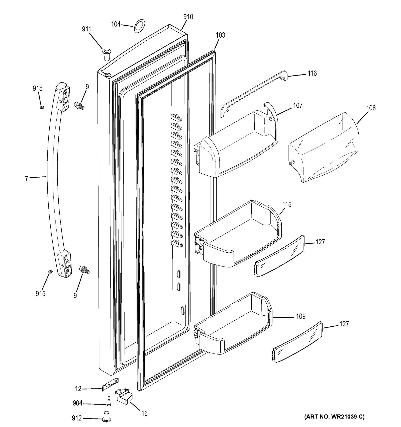 Door Foam Assembly
