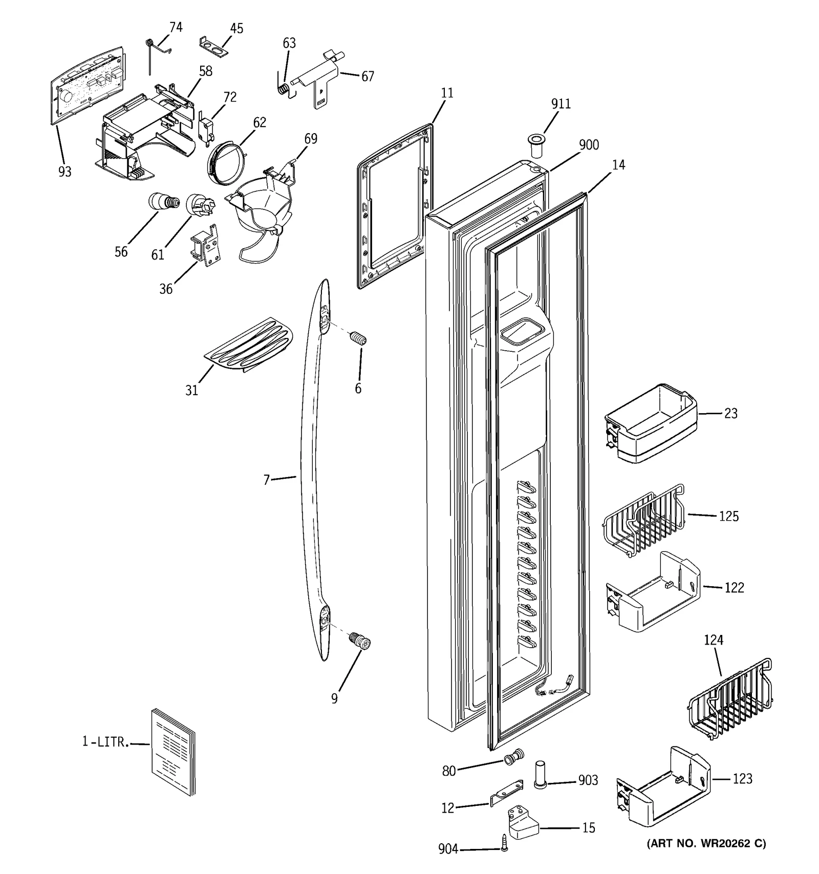 Stainless Steel Door Assembly Kit