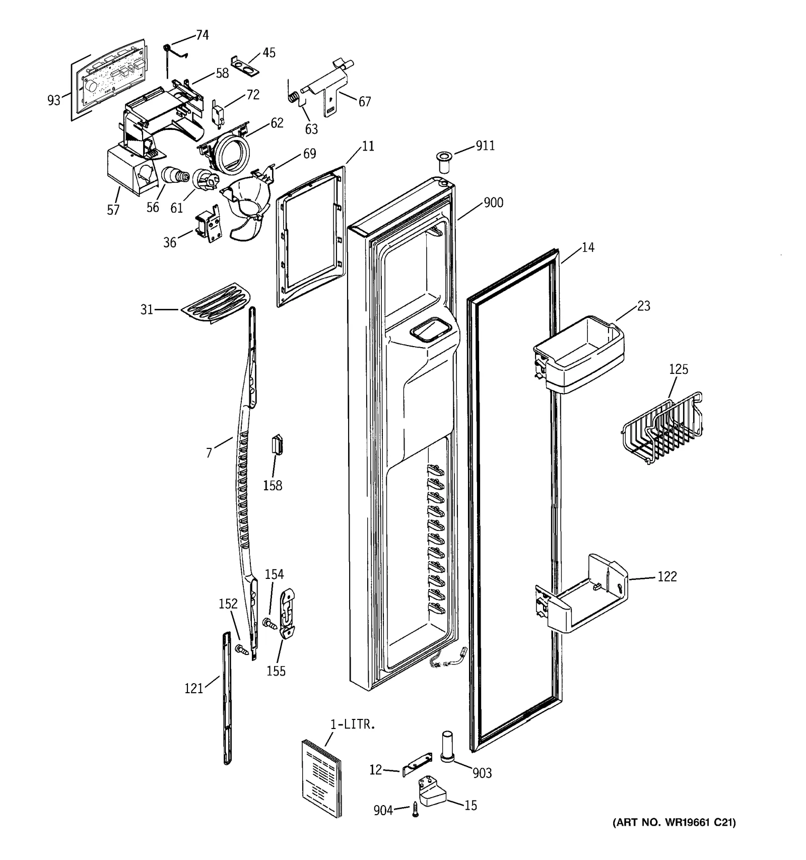 Door Foam Assembly