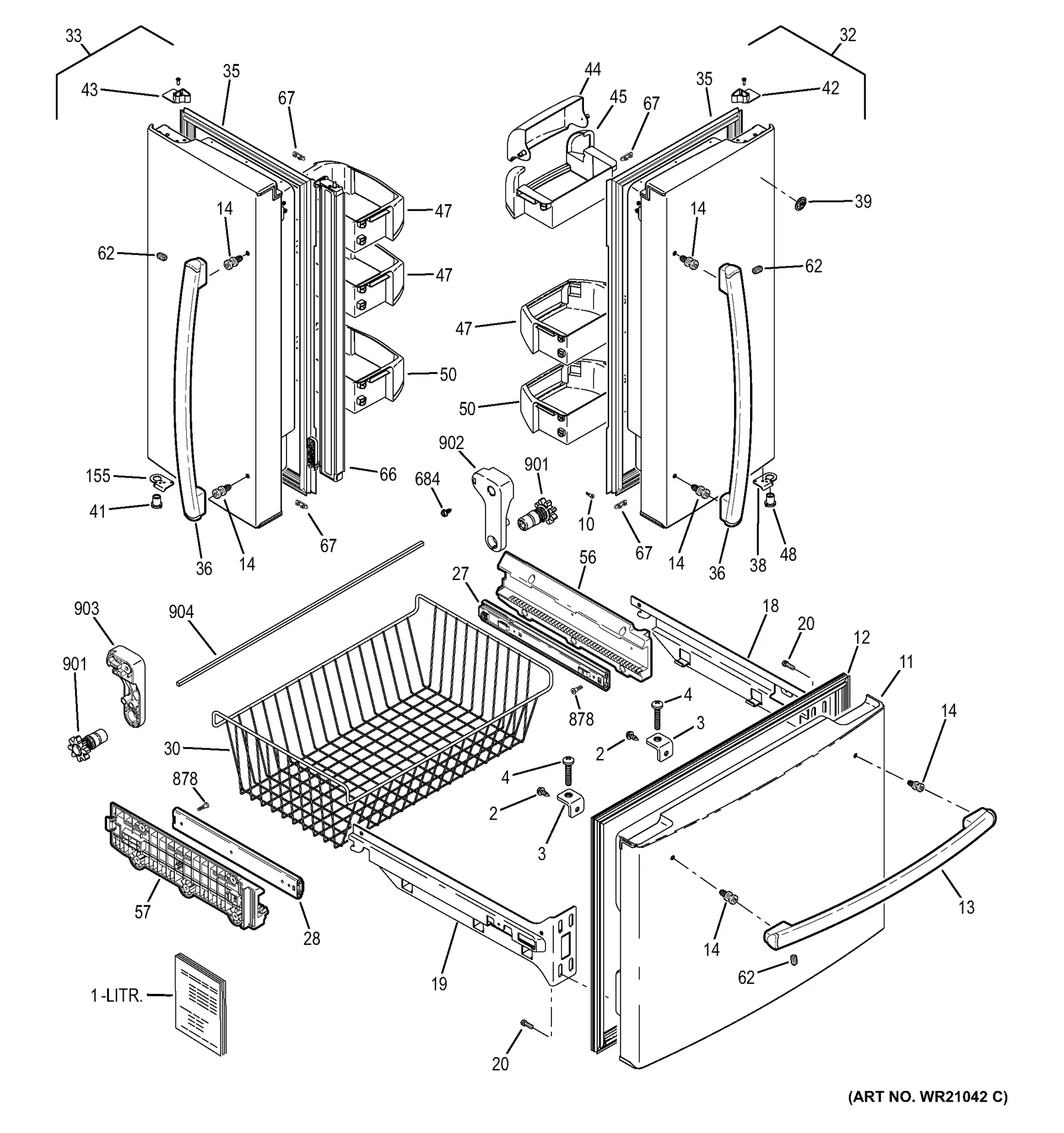 Door Foam Assembly