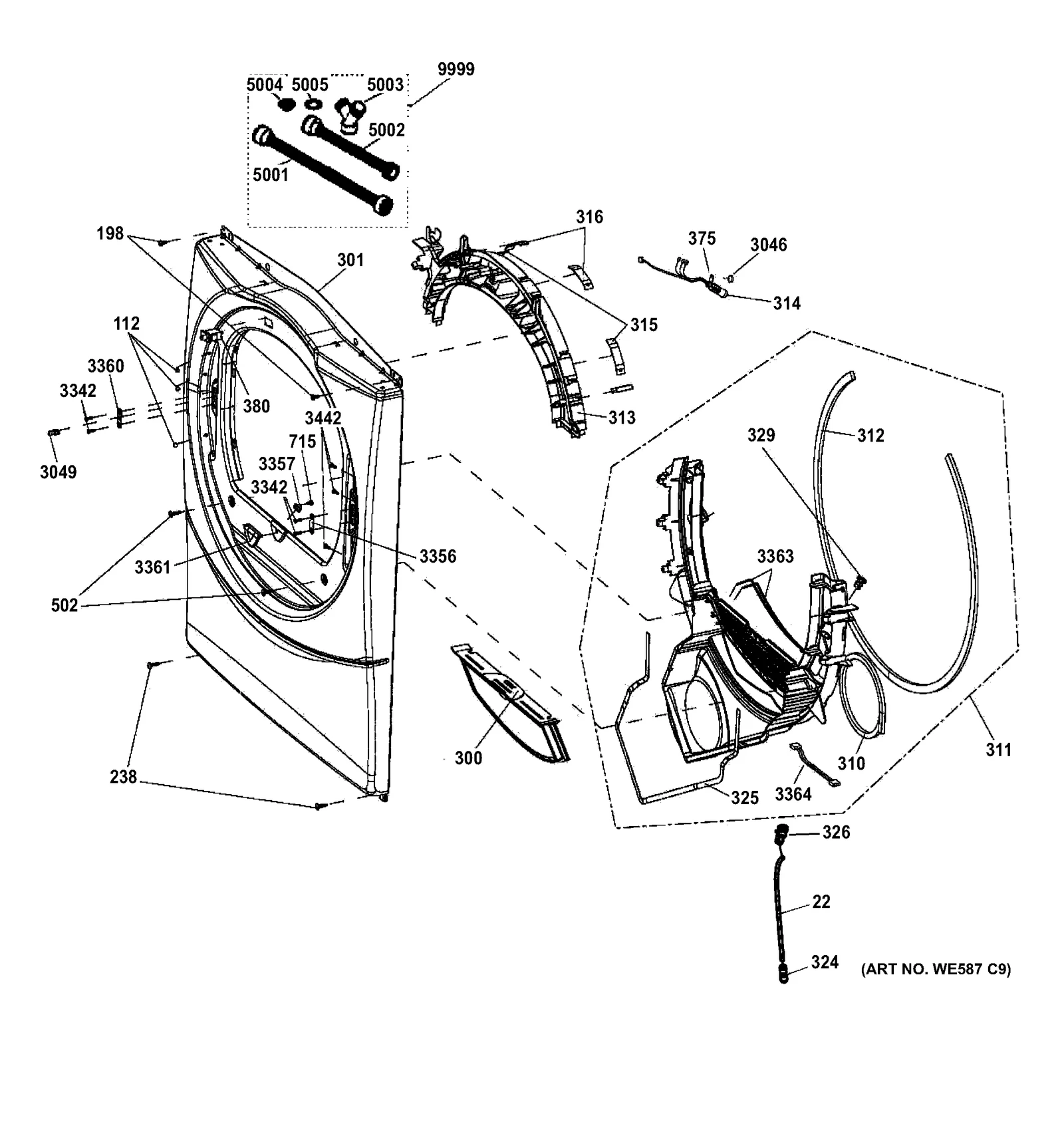 Gas Harness Assembly